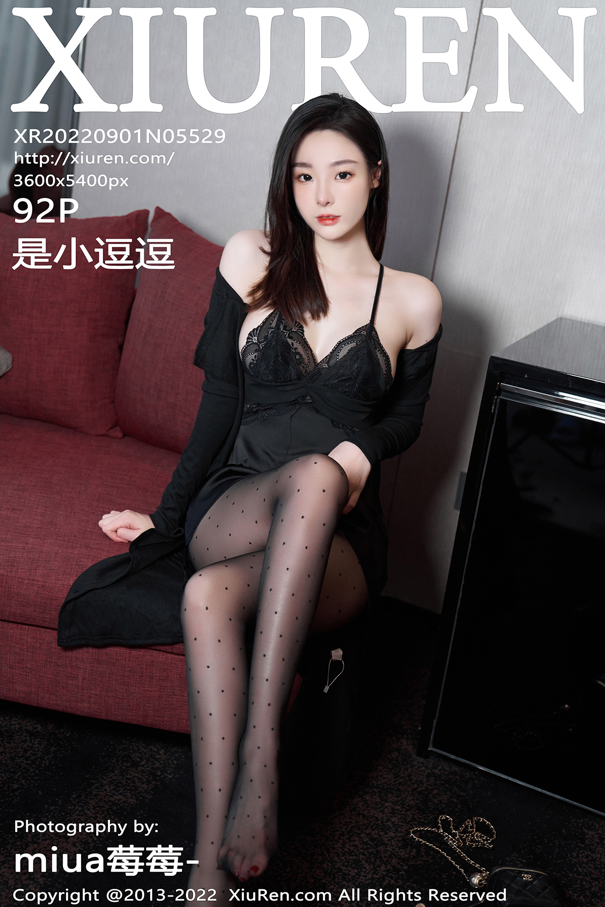 【XiuRen秀人網】2022.09.01 Vol.5529 是小逗逗【92P】-六色网