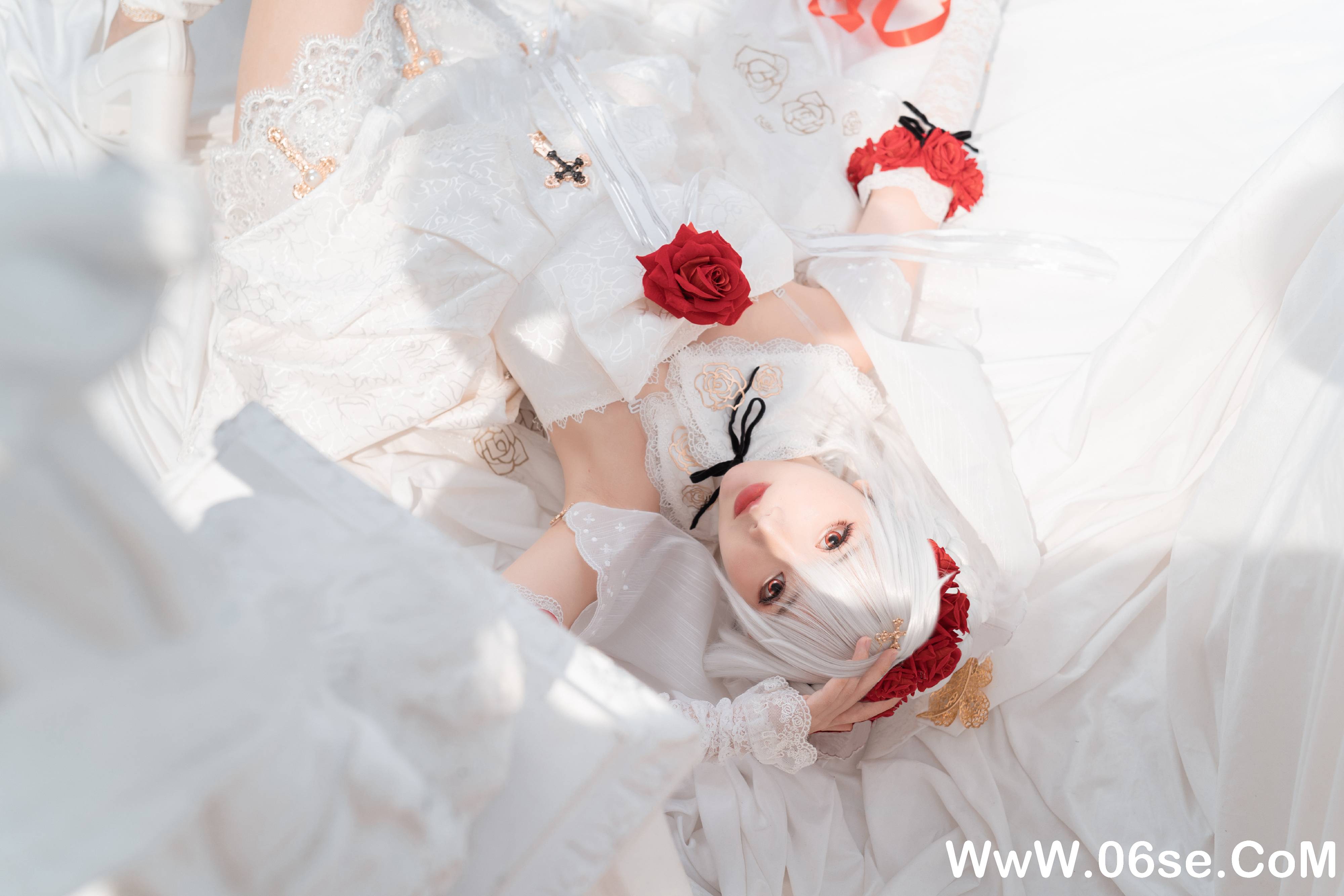 图片[8]-Coser面饼仙儿 NO.082– 德丽莎婚纱 [13P90P]-六色网