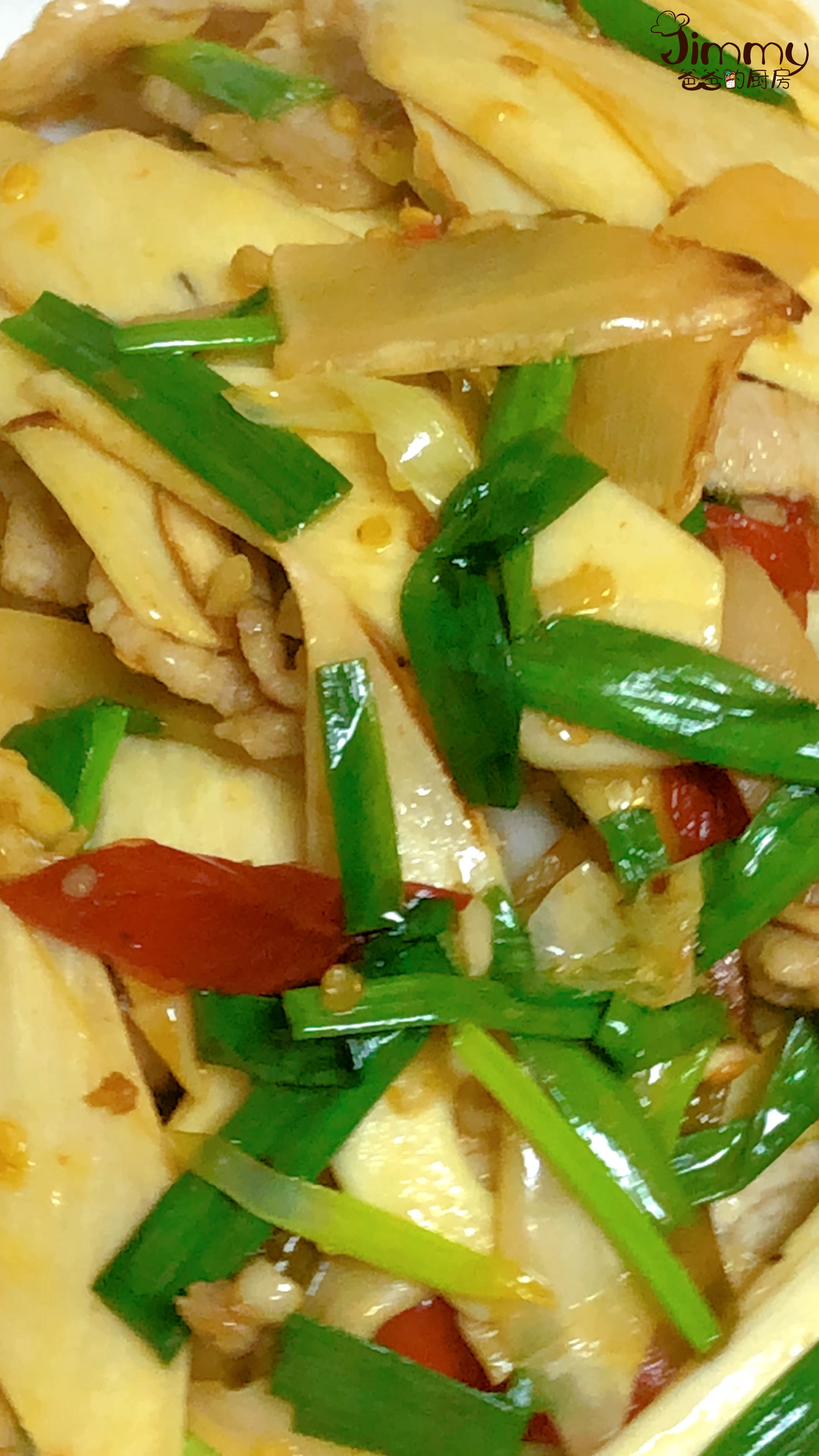 高笋炒肉,这样做简单又下饭～简单家常菜,持续更新