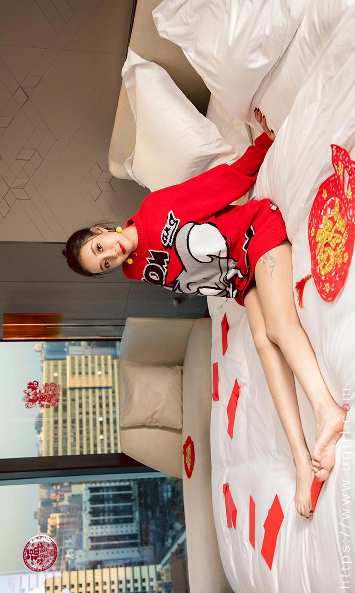 图片[35]-[Ugirls爱尤物] No.1711 Victoria – Guo Er (果儿)-六色网