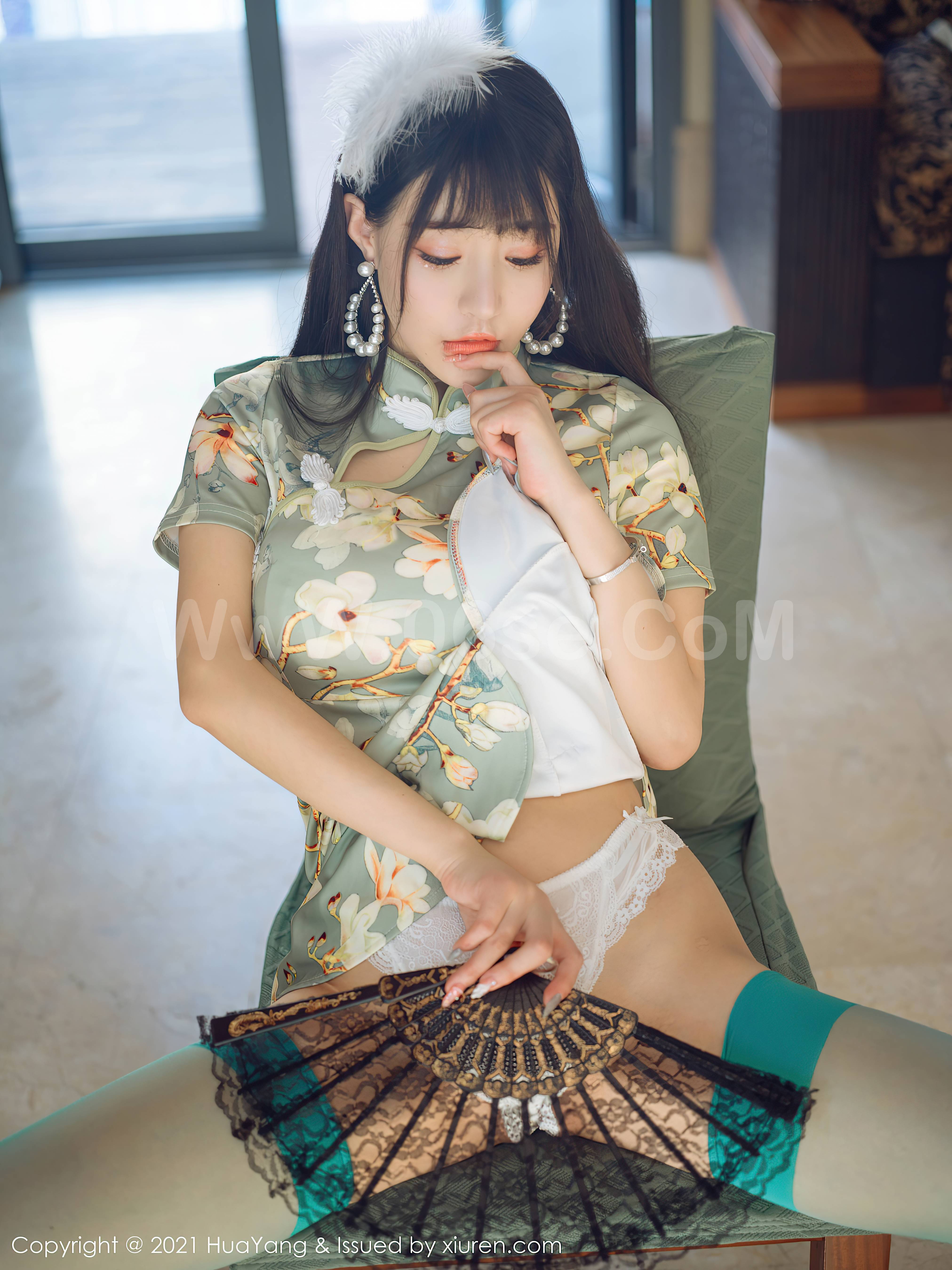 图片[27]-HuaYang Vol.390 Zhu Ke Er (朱可儿Flower)-六色网