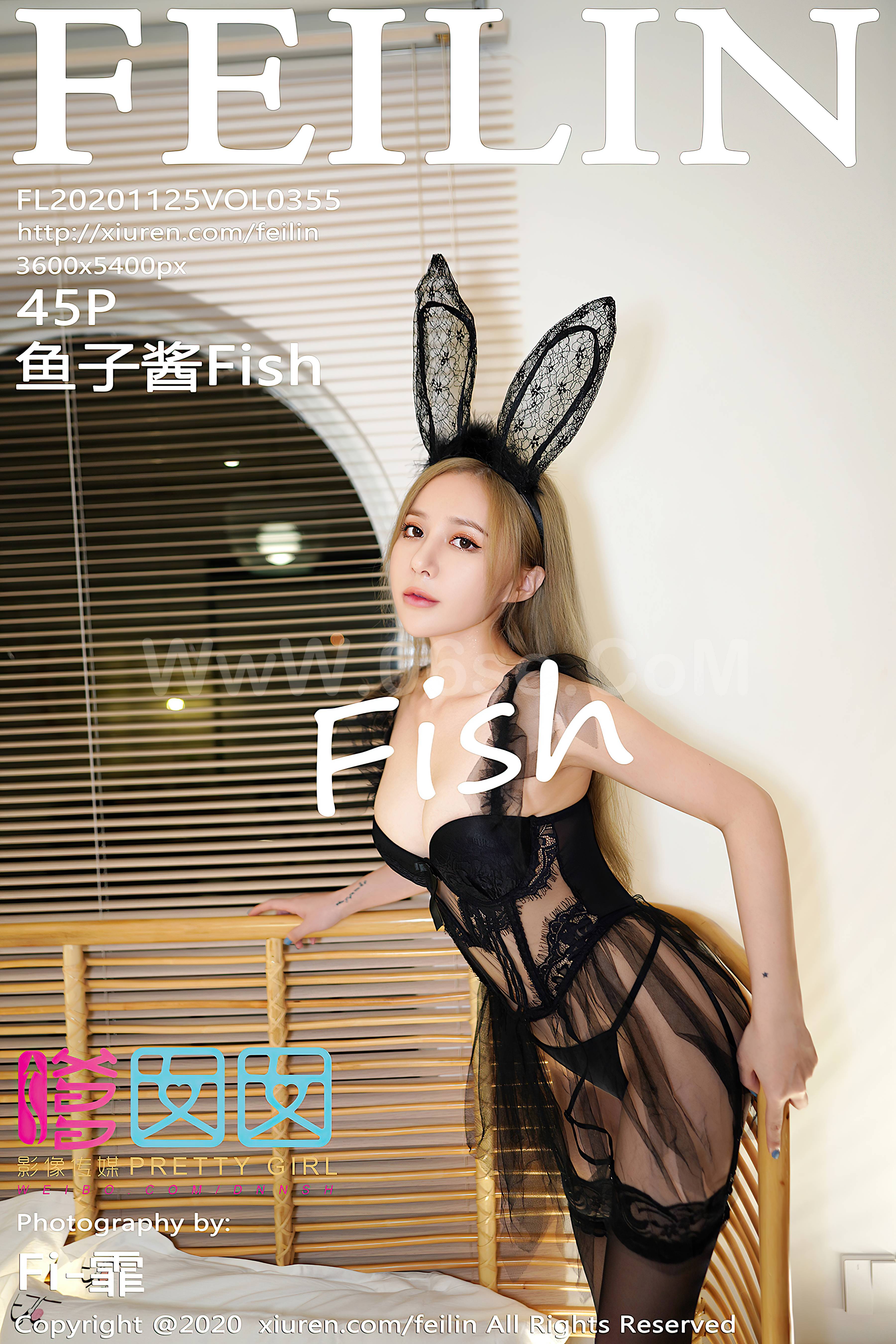 [FEILIN嗲囡囡] 2020.11.25 VOL.355 鱼子酱[Fish45P435M]-六色网