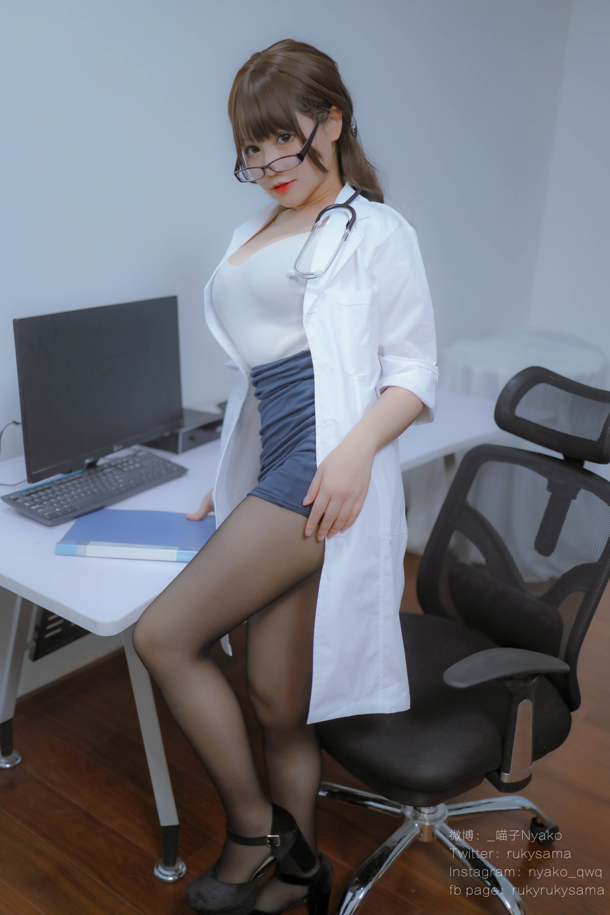 图片[11]-Nyako喵子 NO.026 – 秘密病栋[130P+2V882M]-六色网