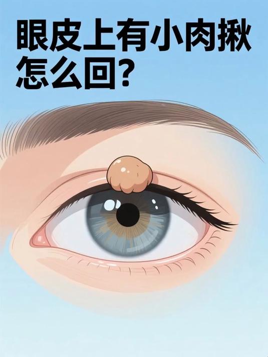 眼皮上有小肉揪怎么回事