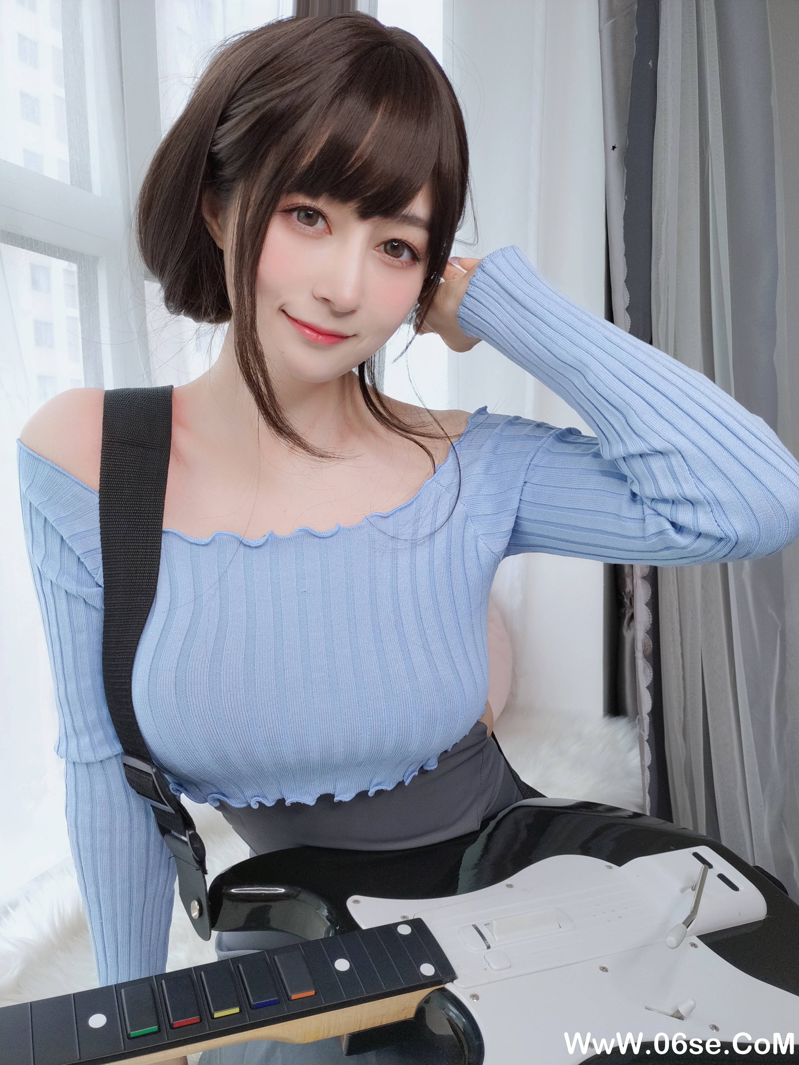 图片[28]-Coser小姐姐白银 NO.093 – 吉他妹妹 [164P888M]-六色网