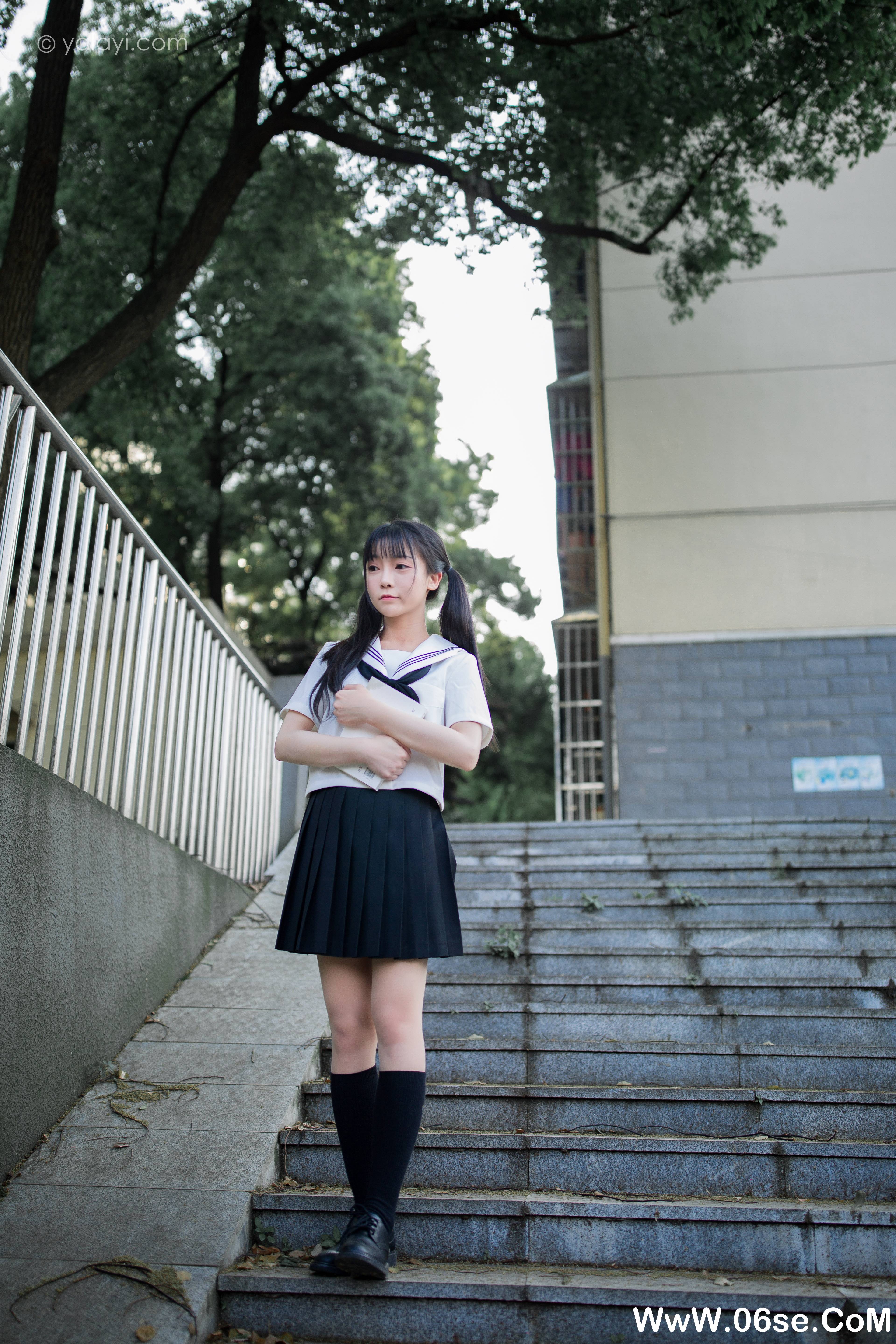 图片[7]-[YALAYI雅拉伊] 2020.07.20 NO.671 妙妙《放学一起走》[41P+1P360M]-六色网