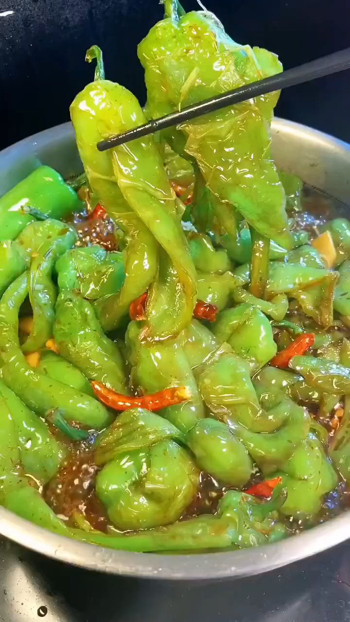 辣椒新做法,超级下饭的家常菜 !