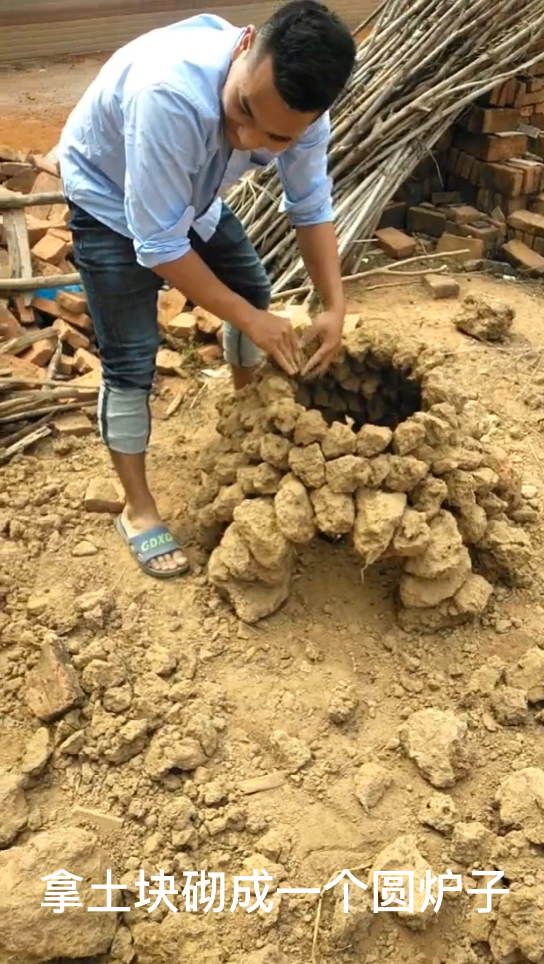 实拍:湛江地区特色美食-土窑鸡制作完整过程,你见过吗?