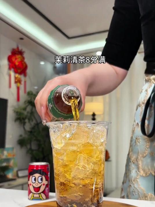 复刻茶百道泥石流，简单好做又好喝，这还去什么奶茶店啊#星火创作挑战赛#