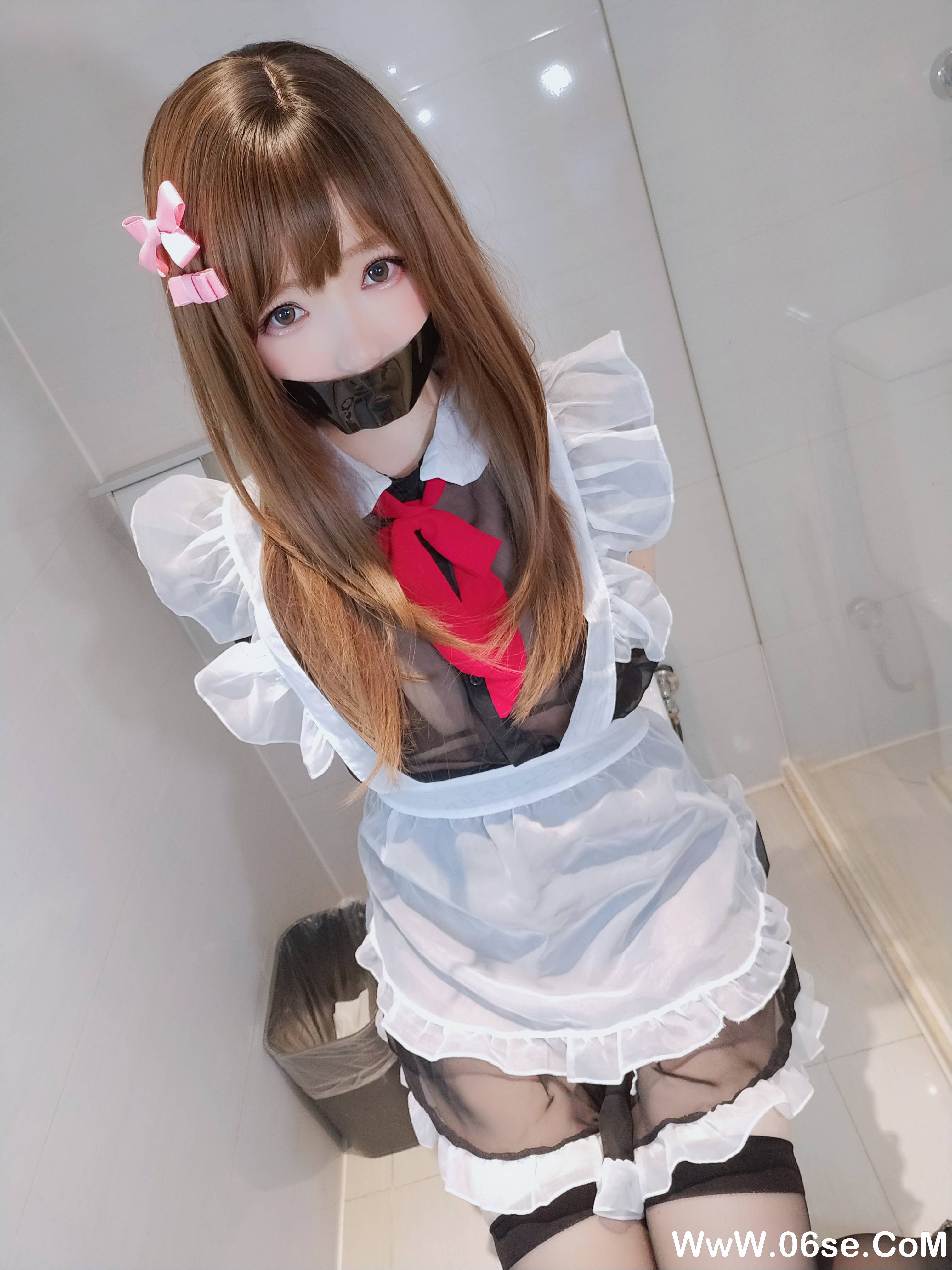 图片[29]-雪晴 – NO.028 浴室女仆 [93P+13V1.58G]-六色网