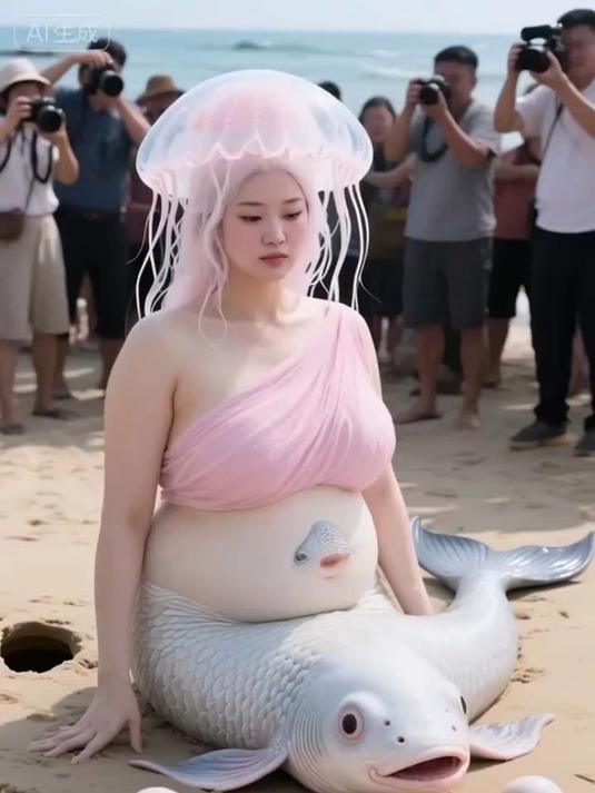 这条粉色的美人鱼生孩子经历了什么这么痛苦