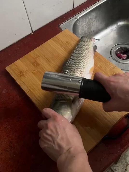 有了它!刮鱼鳞很丝滑!