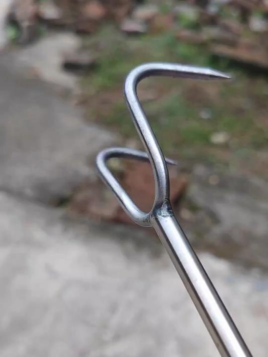 不锈钢捞肉钩,超强承重,无缝焊接更耐用