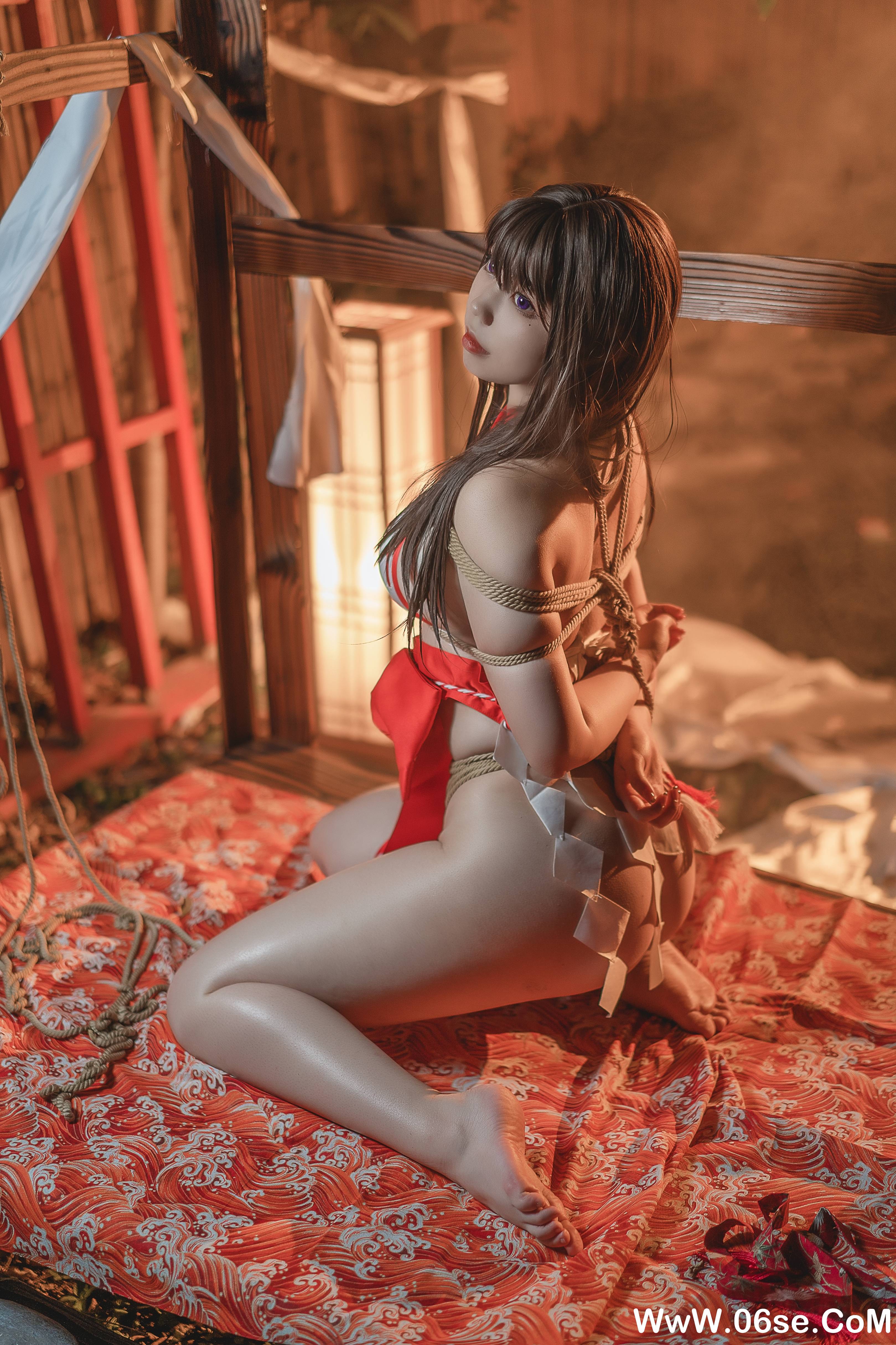 图片[9]-啊日日_Ganlory NO.007 – 绳与巫女 [35P342M]-六色网