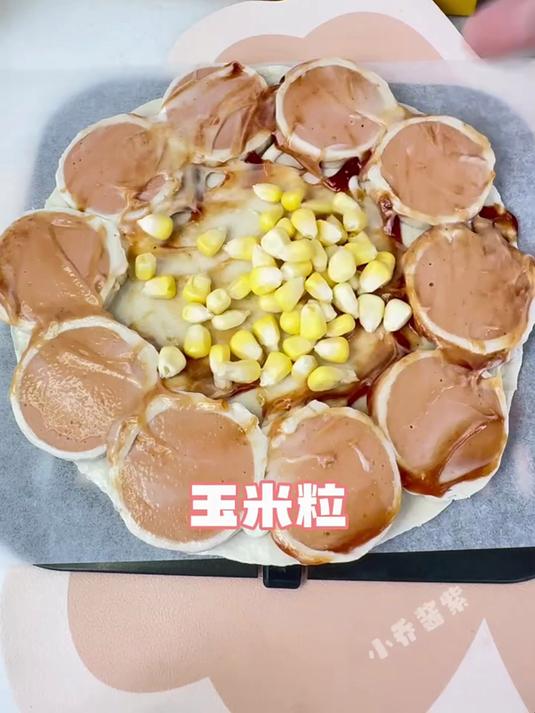 手抓饼+火腿=火腿披萨？