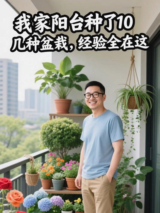 阳台户外盆栽搭配！小空间也能打造花园感