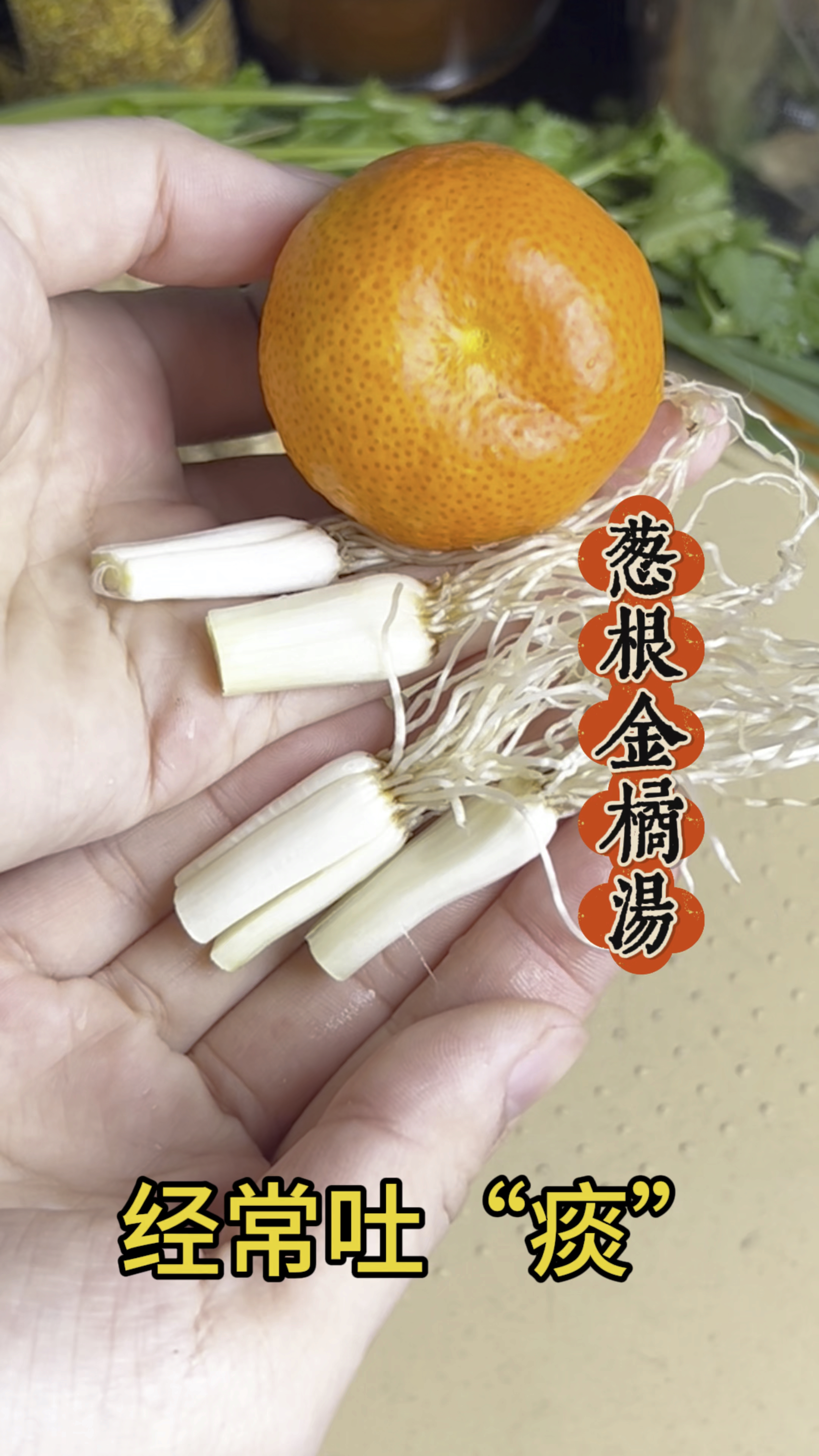 葱根和金桔在一起煮一煮,葱根金桔汤,没想到这么厉害!