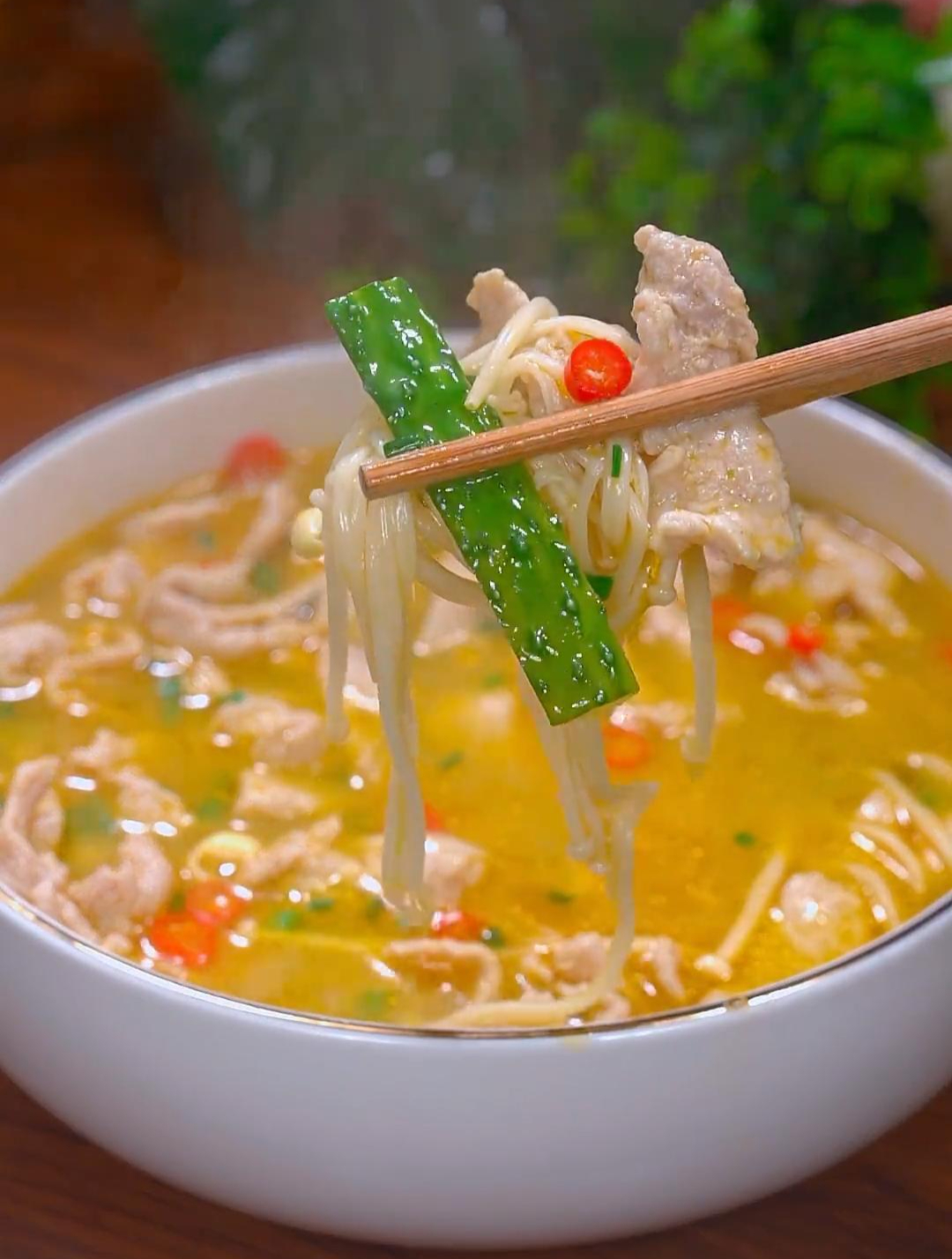 这样做的酸汤肉片,酸辣过瘾