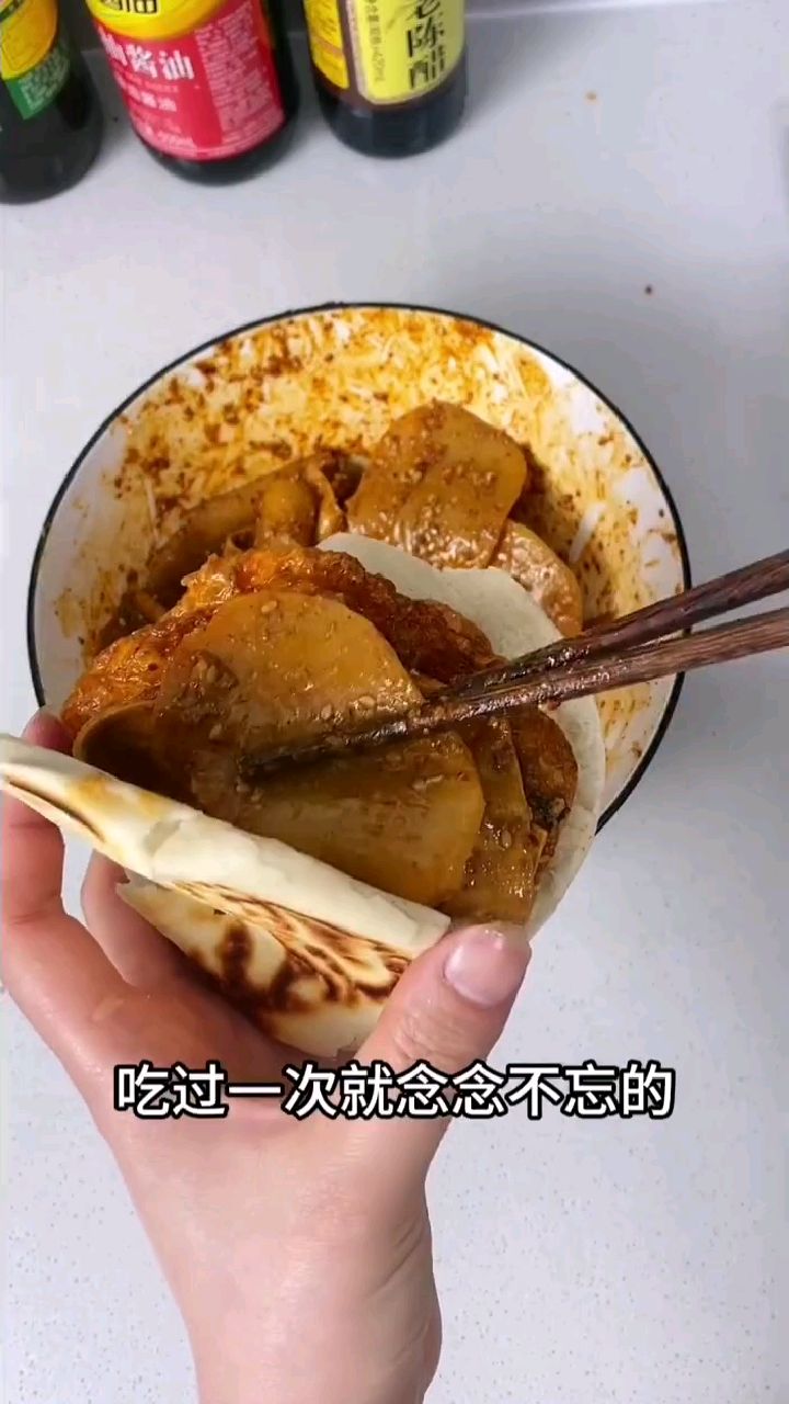 土豆片夹馍的做法
