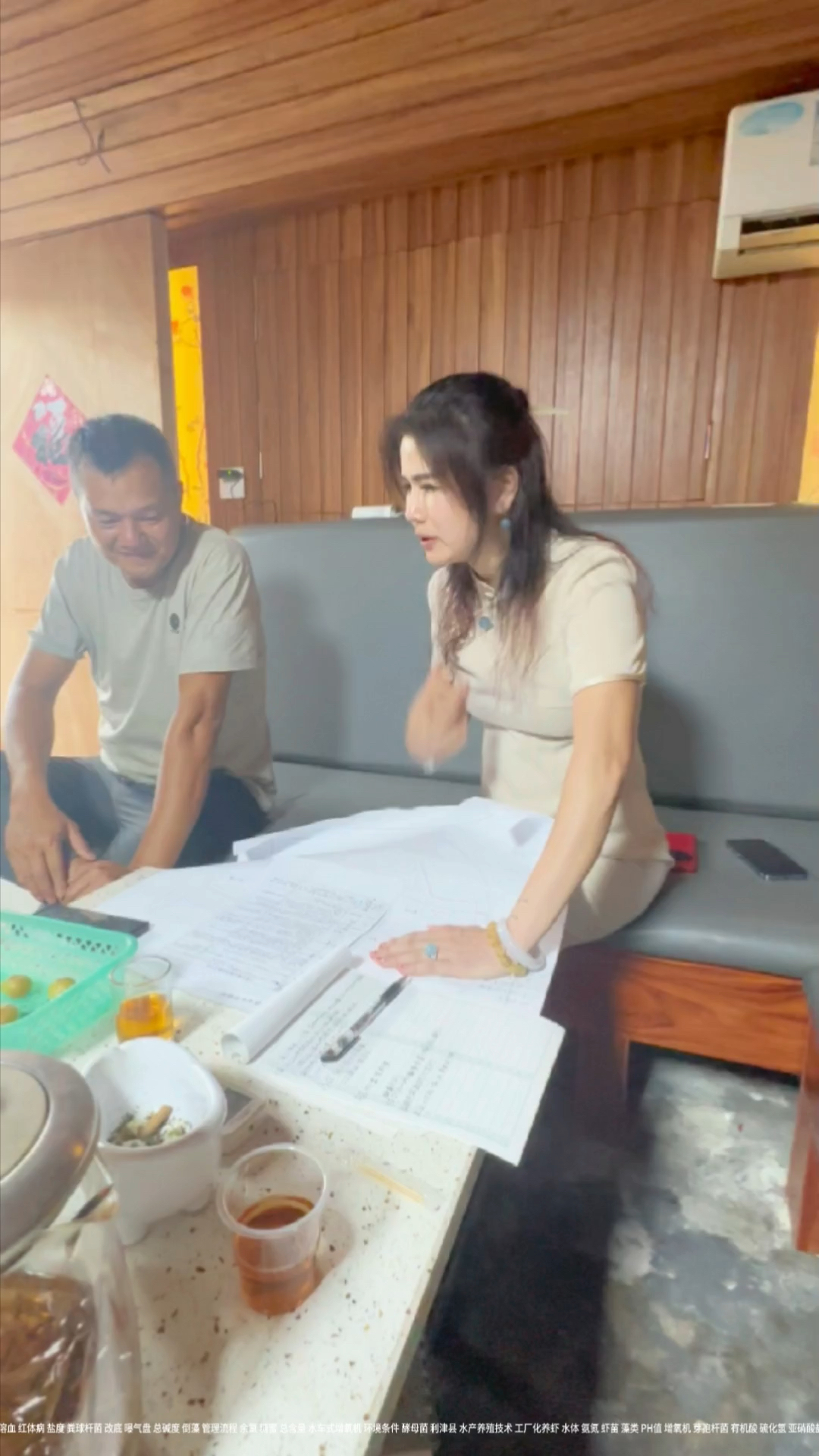 你听得懂嘛? 这么高大尚的图纸你看得懂嘛?  #南美白对虾养殖#土塘养虾