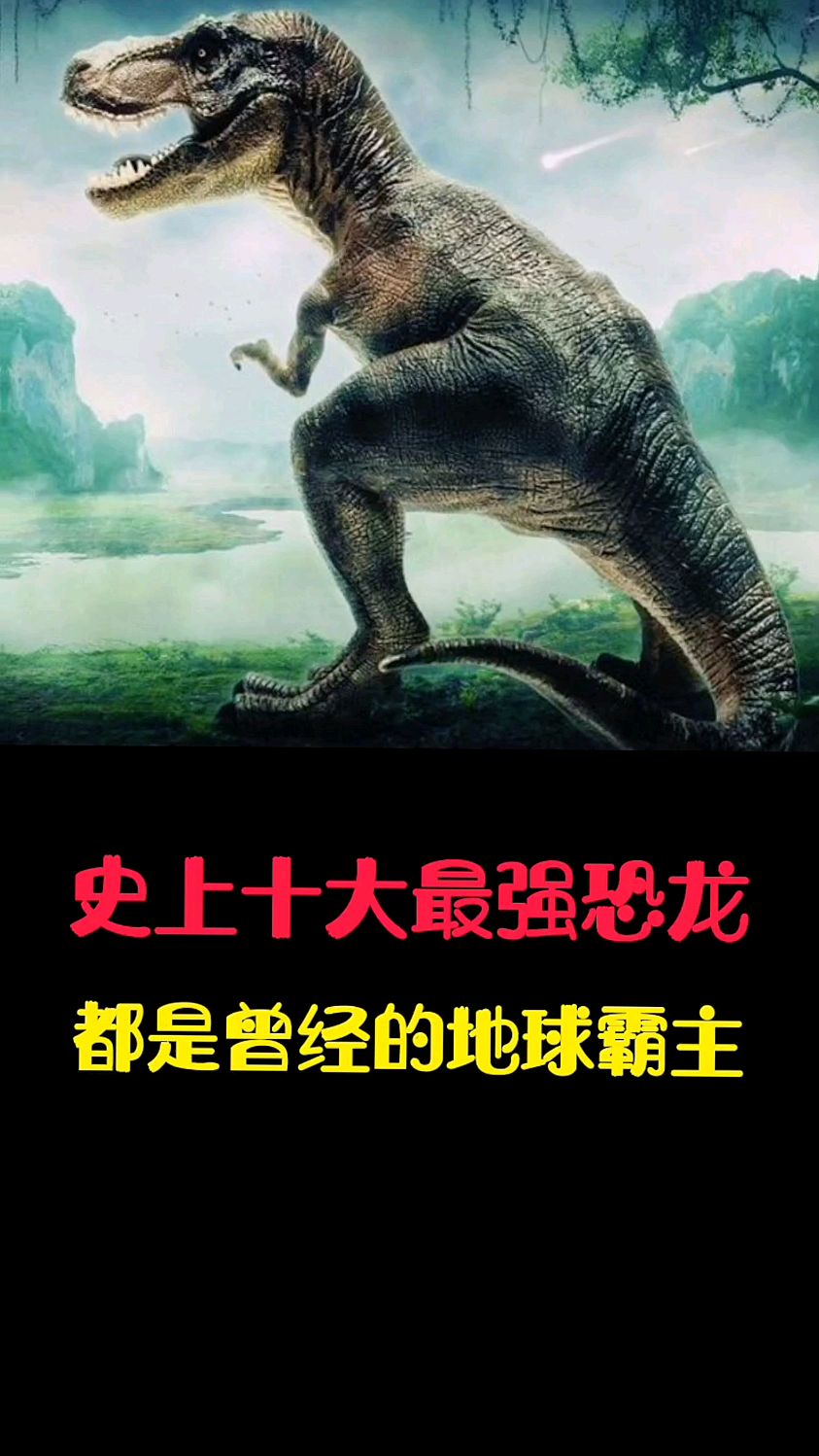 史上十大最强恐龙,都是曾经的地球霸主,一起来看看吧!