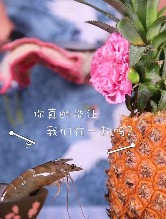 海里的虾与地上菠萝的爱恨情仇