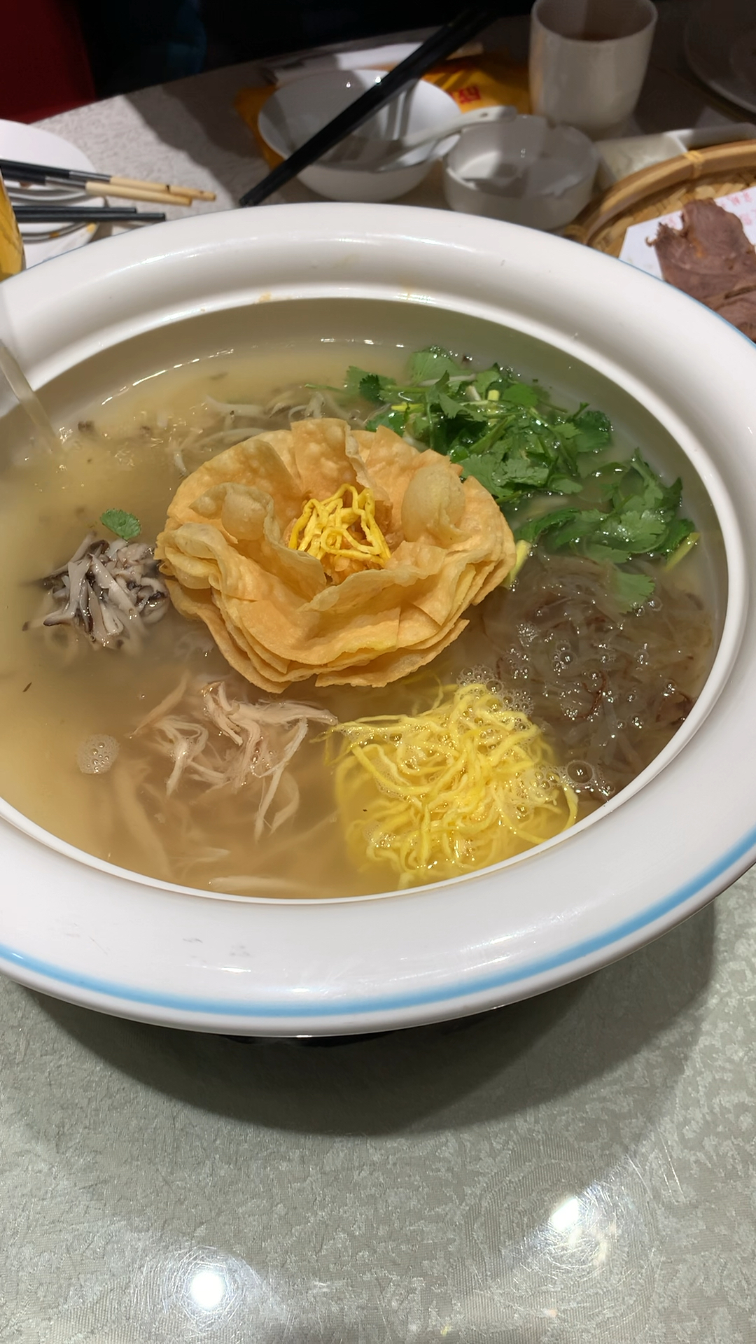 河南美食,洛阳水席,牡丹宴菜,洛阳牡丹甲天下,菜里开出牡丹花。