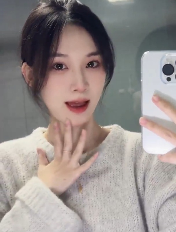 适合扁头颅顶低姐妹的通勤鲨鱼夹盘发