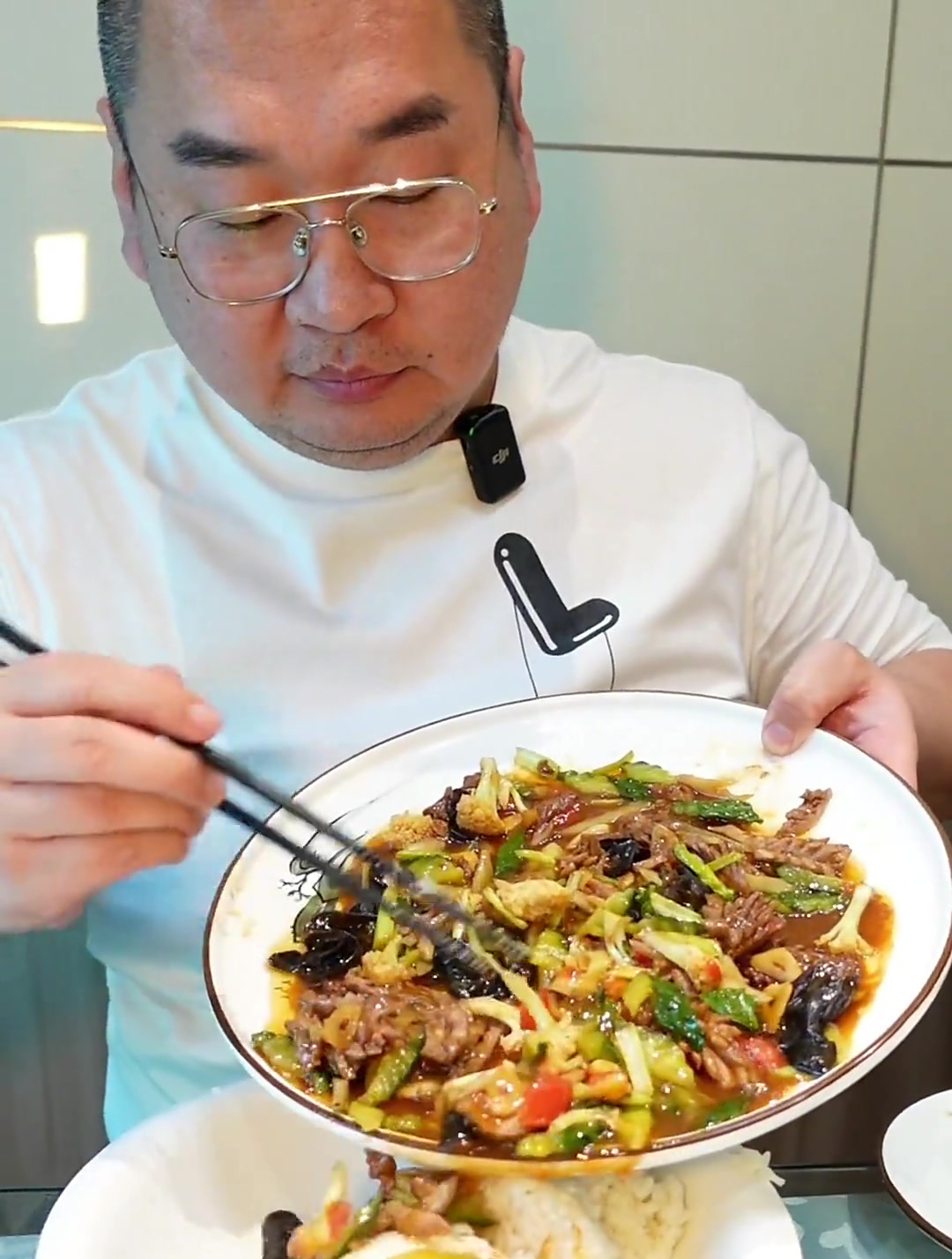 第一次吃博山菜,真不错!唯一瑕疵米饭糊底了其他都不错!