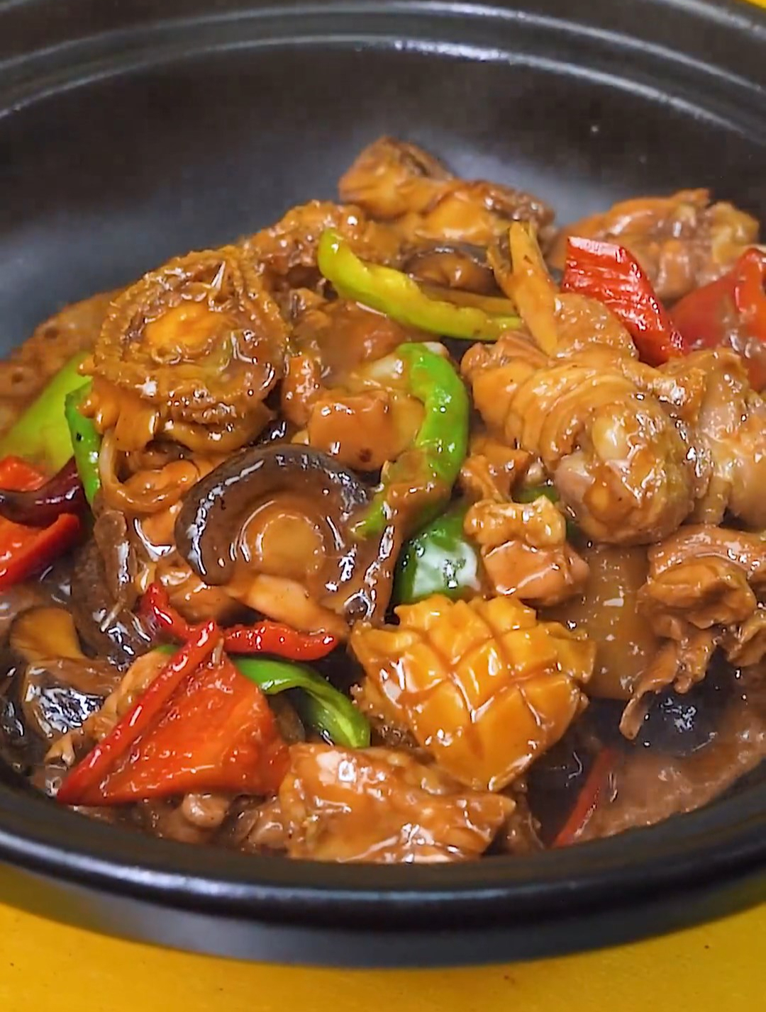 家常菜-鲍鱼黄焖鸡