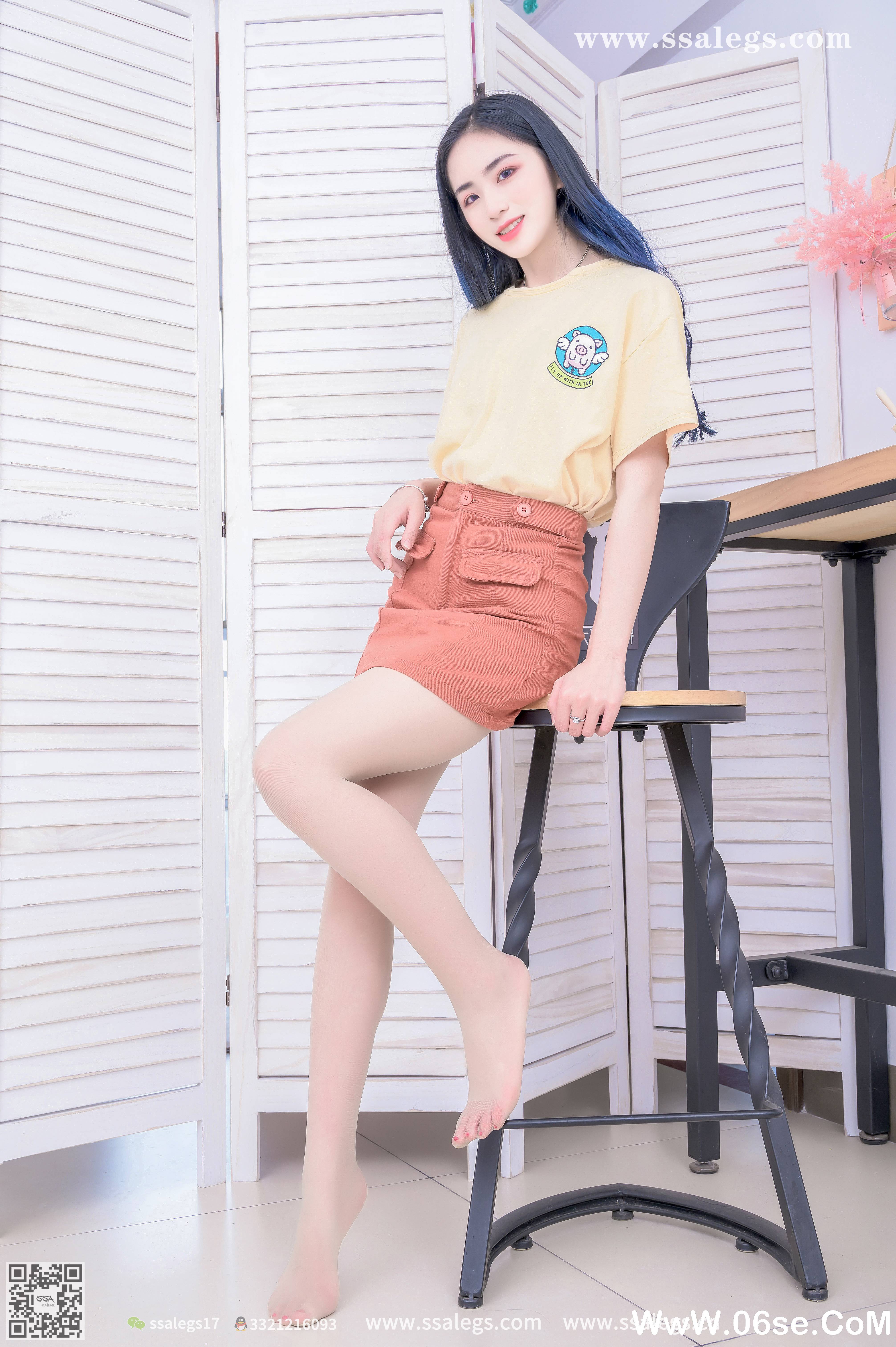 图片[136]-[SSA丝社] NO.355 茵茵第一次见面请多多关照[137P1.13G]-六色网