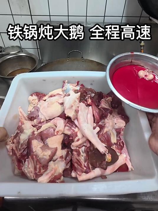 铁锅炖大鹅 全程高速保姆级教学