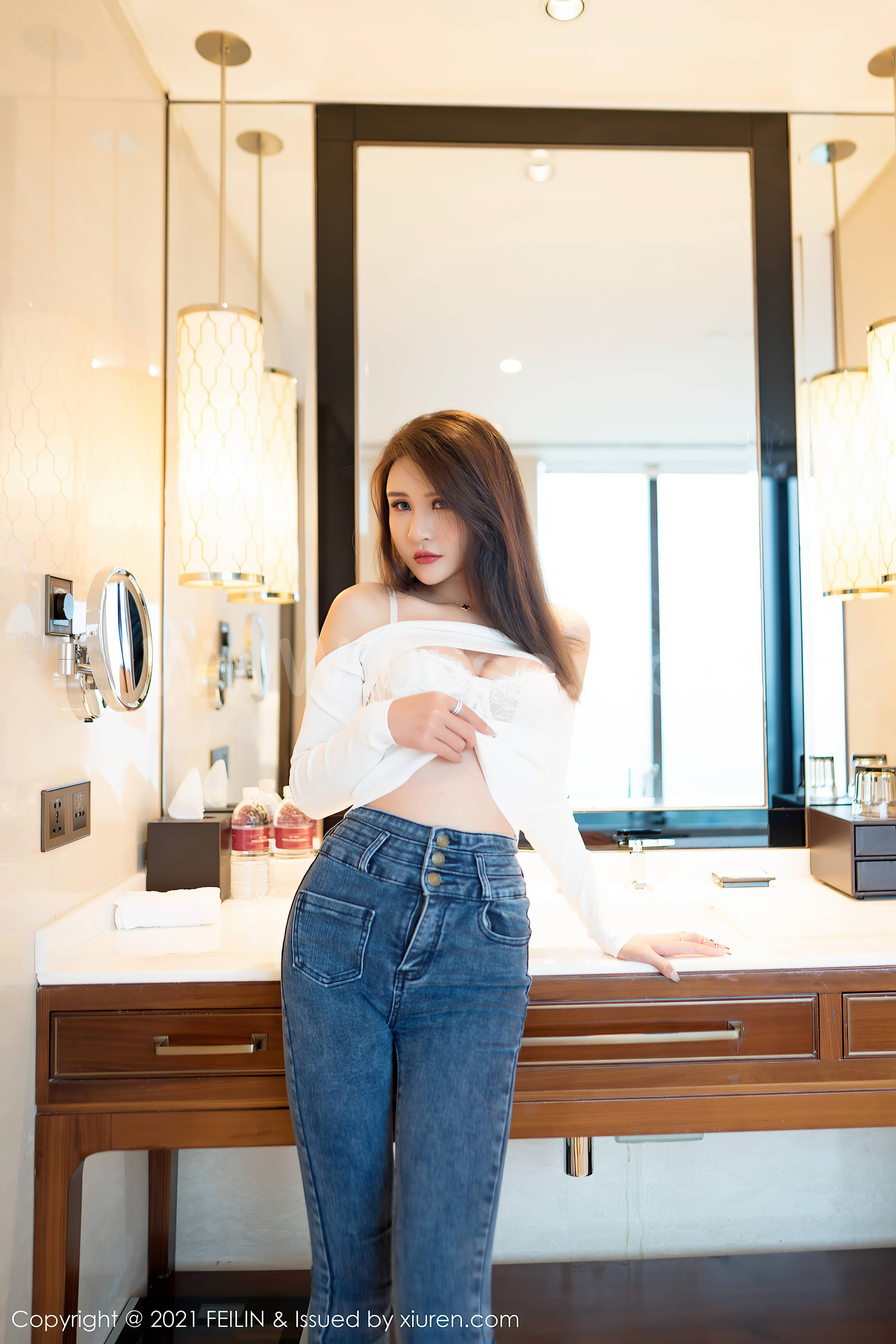 图片[25]-[FEILIN嗲囡囡] 2021.05.13 VOL.389 Emily顾奈奈 [42P406MB]-六色网