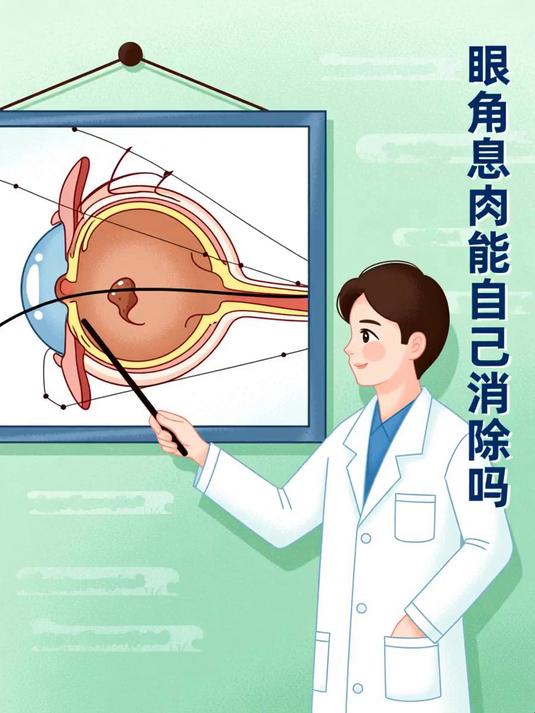 眼角息肉能自己消除吗