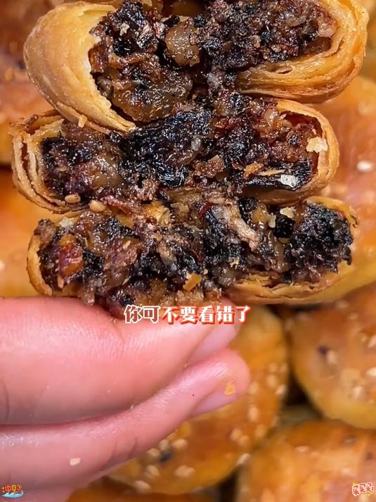 黄山烧饼!独立包装,酥香便携,随时随地解馋超方便