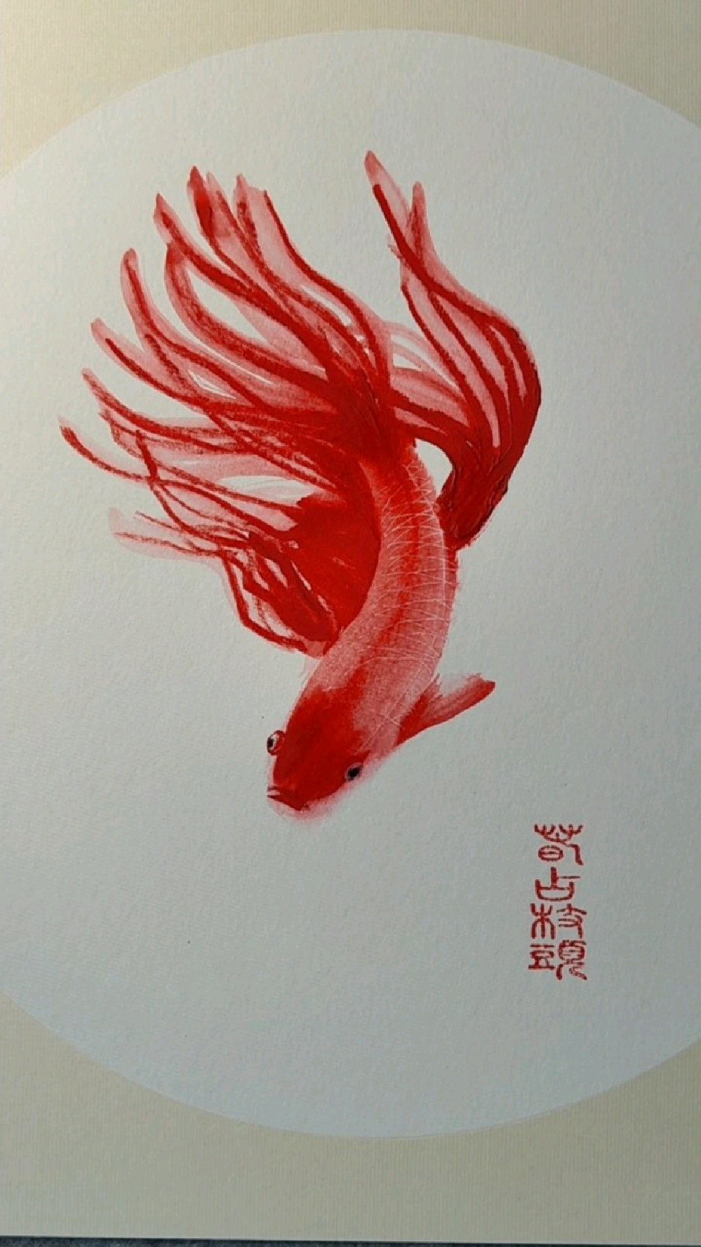 鱼尾巴可以这样画,简单有趣!