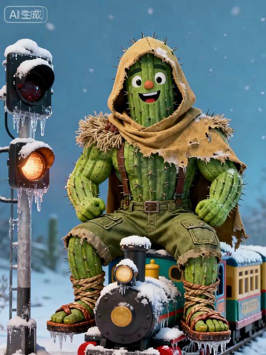 耐克鲨鱼和仙人掌男