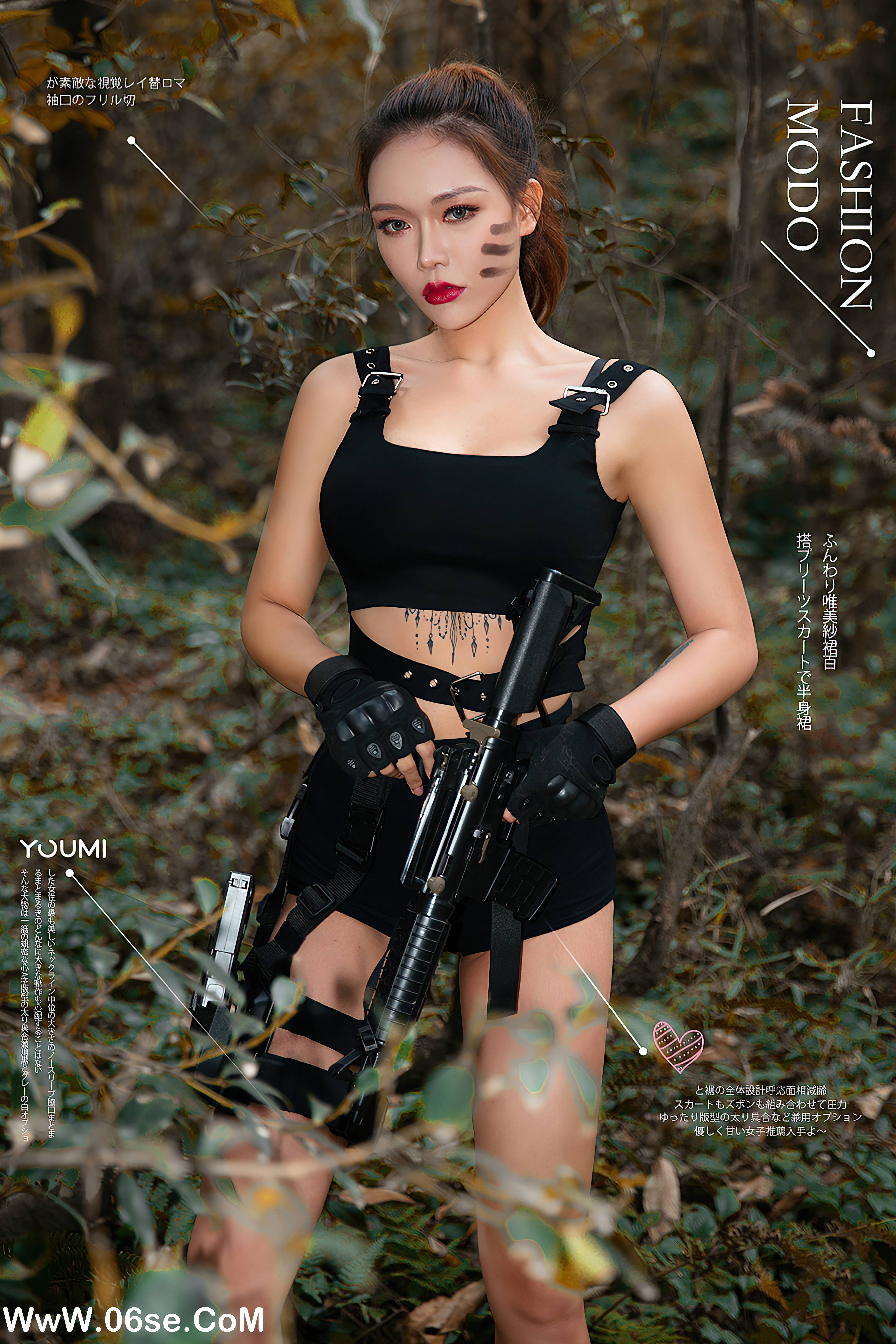 [YouMi尤蜜] 2020.12.18 丽影危机 梦娜[45+1P1.23G]-六色网