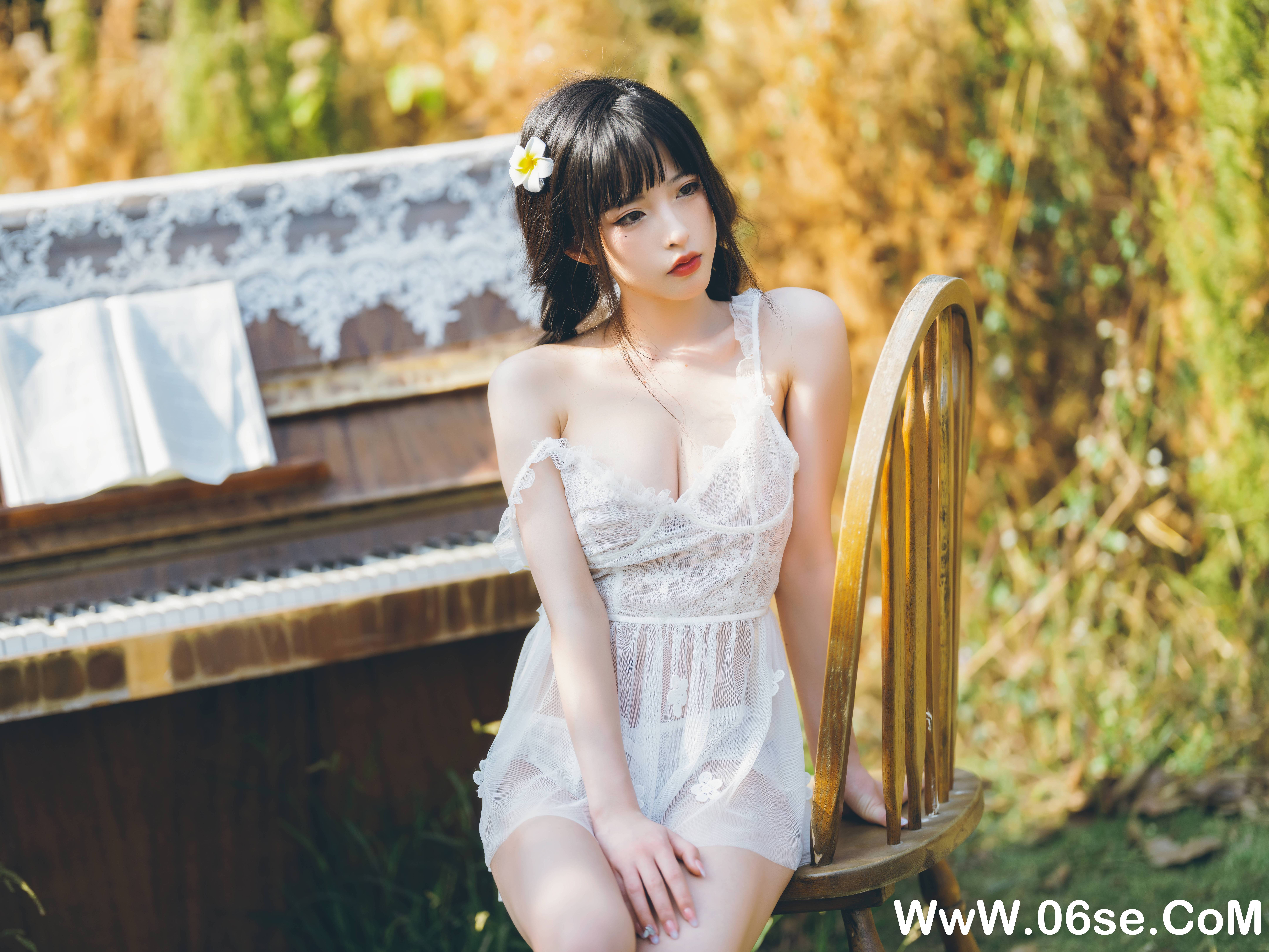 图片[20]-清水由乃 NO.021 – 田园蕾丝裙 [66P2.66G]-六色网