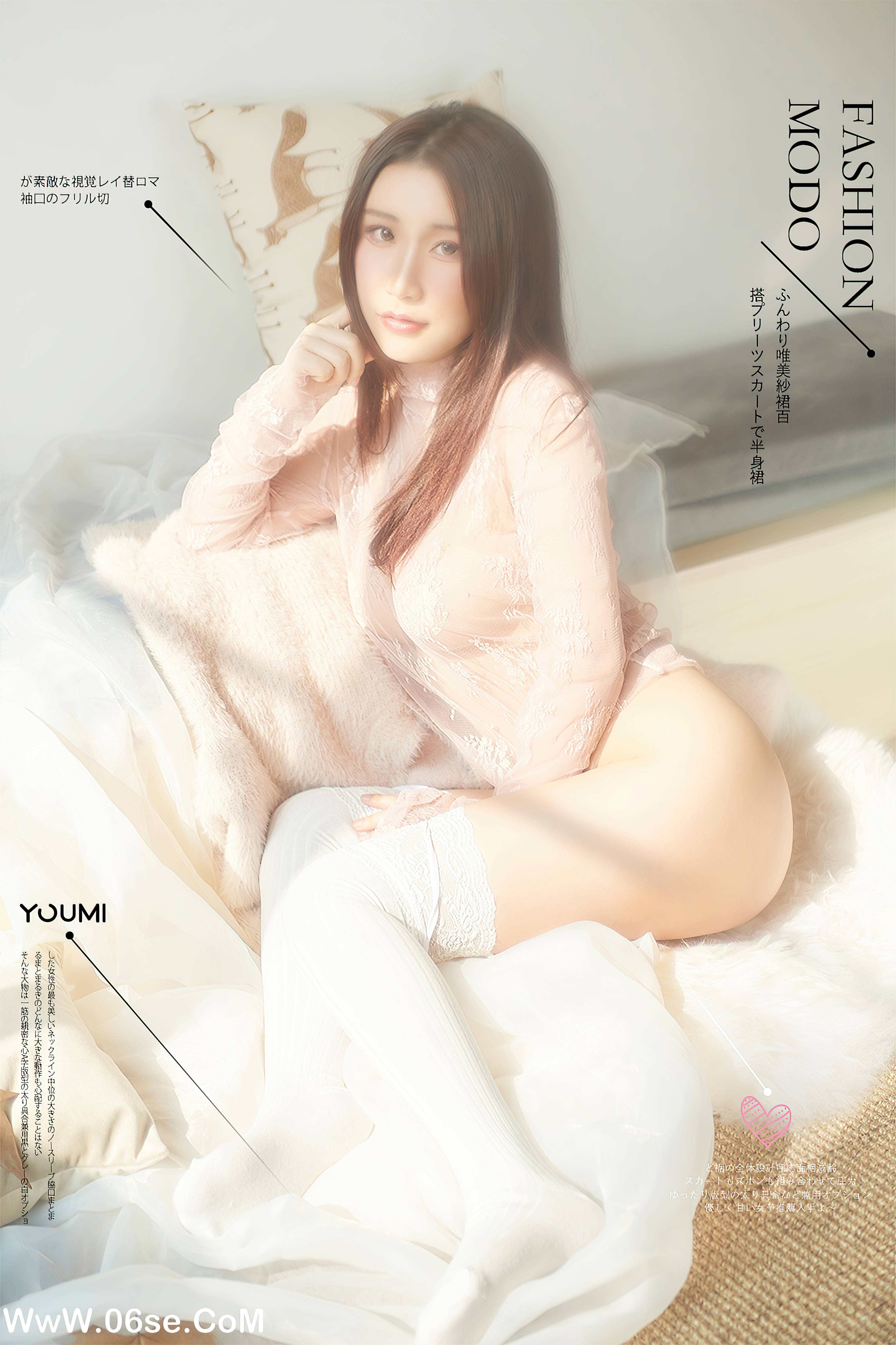[YouMei尤美] 2020.05.10 午后の怡情 绯月樱-Cherry[26+1P437M]-六色网