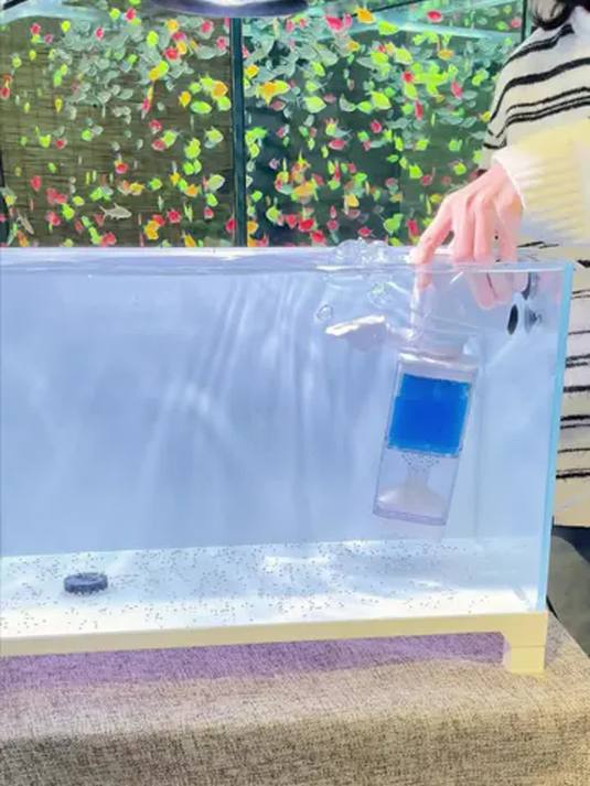 多功能鱼马桶,让鱼缸变身大自然,养鱼轻松搞定