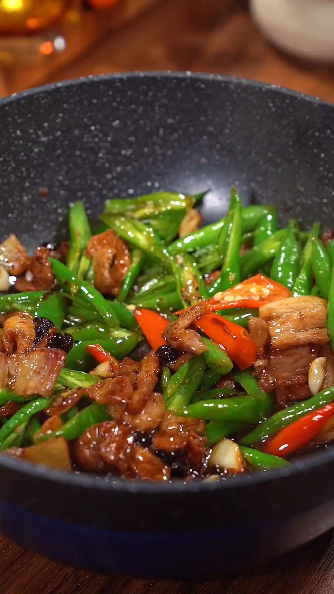 尖椒炒肉丝的家常做法?