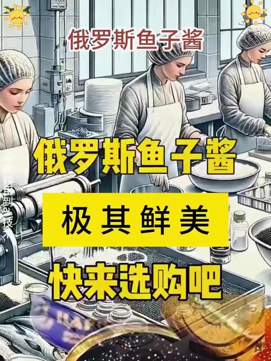 俄罗斯鱼子酱,颗颗爆鲜!奢华一口,舌尖享珍馐!