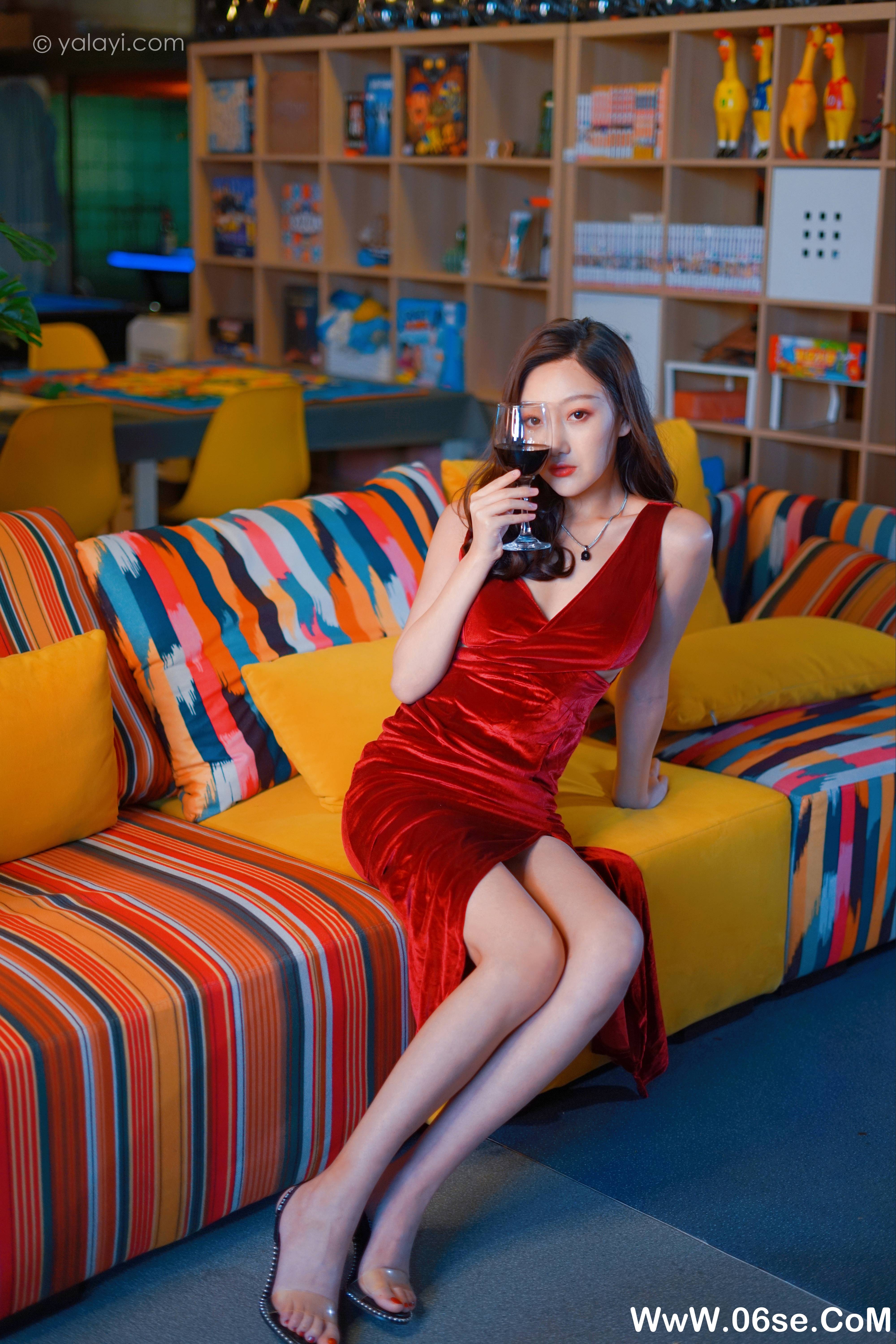 图片[27]-[YALAYI雅拉伊] 2021.12.16 NO.873 蕊思《美人一笑也倾城》[40+1P702M]-六色网