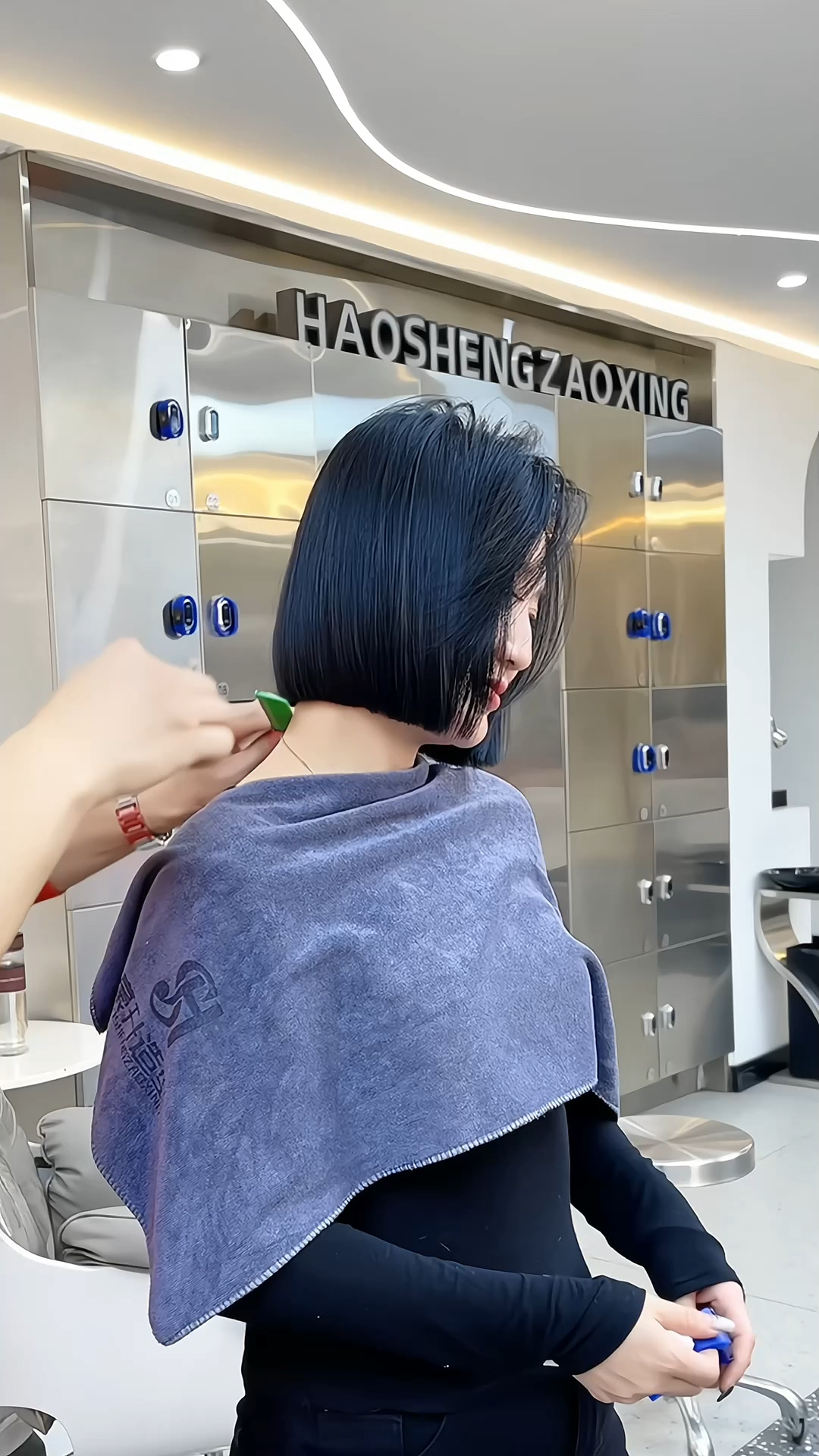 适合方圆脸女生的短发,翻车率低一刀切高级避坑不踩雷. #修饰脸型 #一刀切发型设计