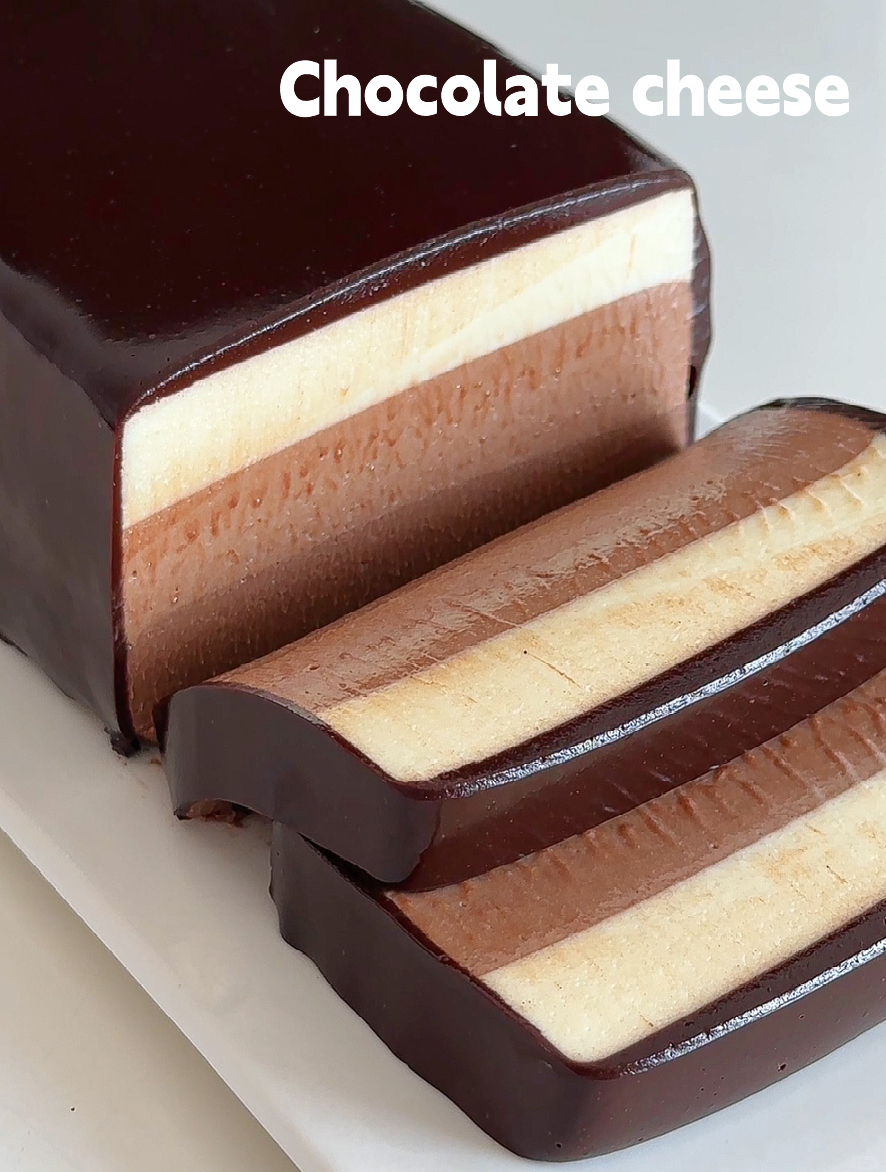 巧克力芝士慕斯 免烤箱!浓郁丝滑入口即化