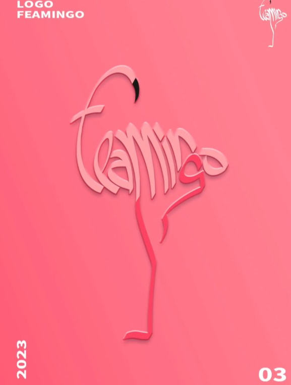 手写字母变形logo设计,这是一款粉嫩logo,还不错吧