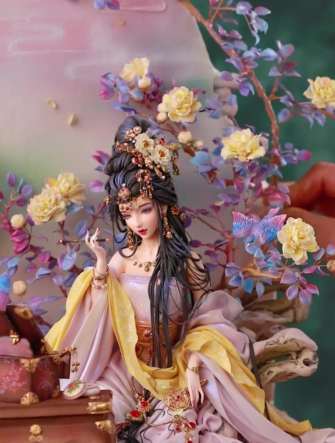 今日份古风翻糖蛋糕小姐姐