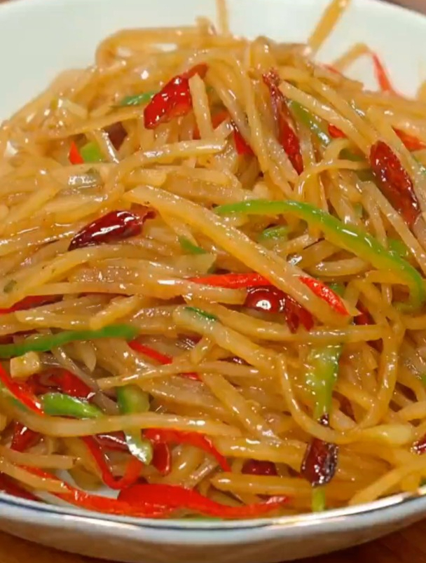 酸辣土豆丝的家常做法