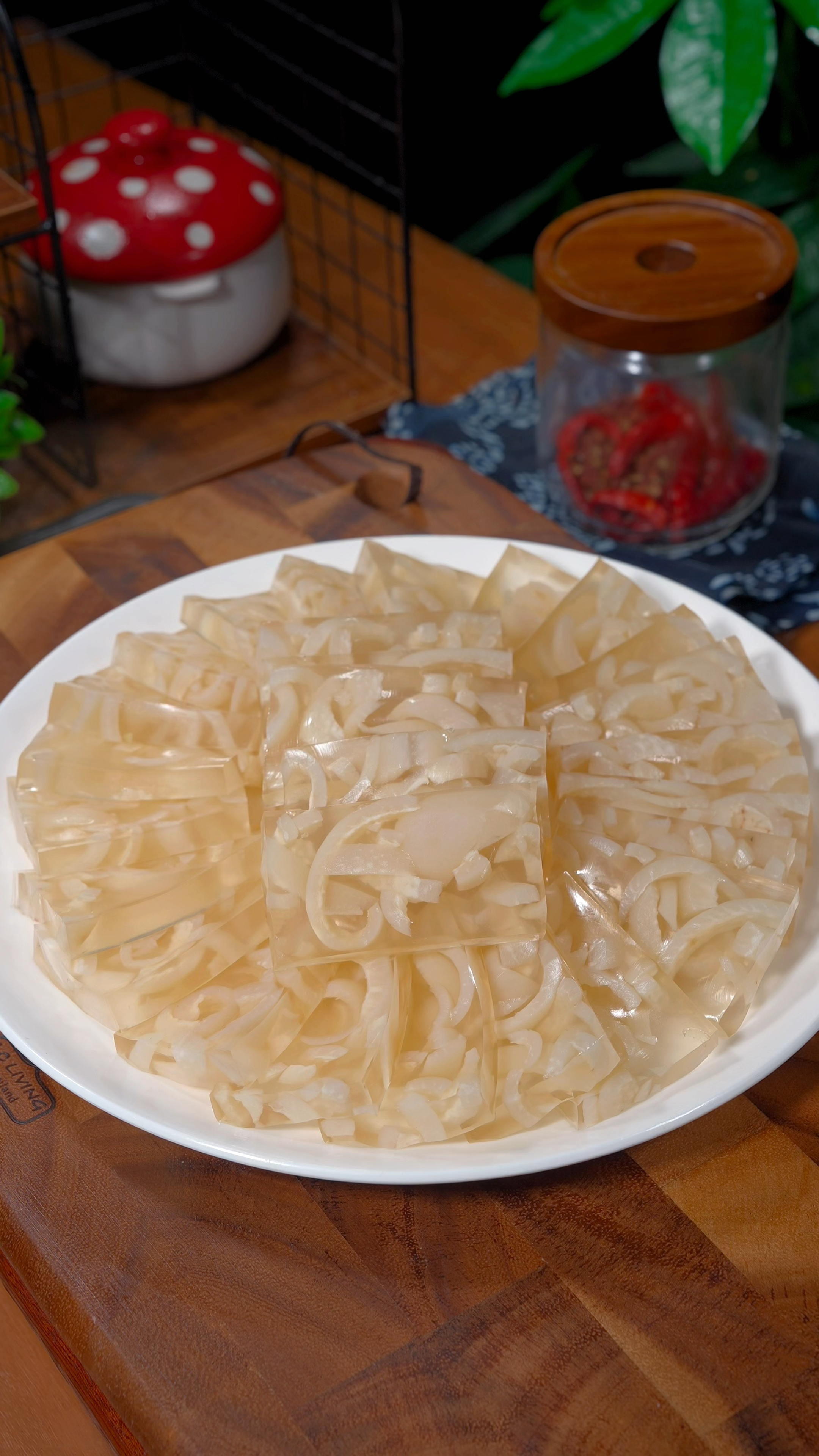 年夜饭第十九道家常菜、猪皮冻的做法